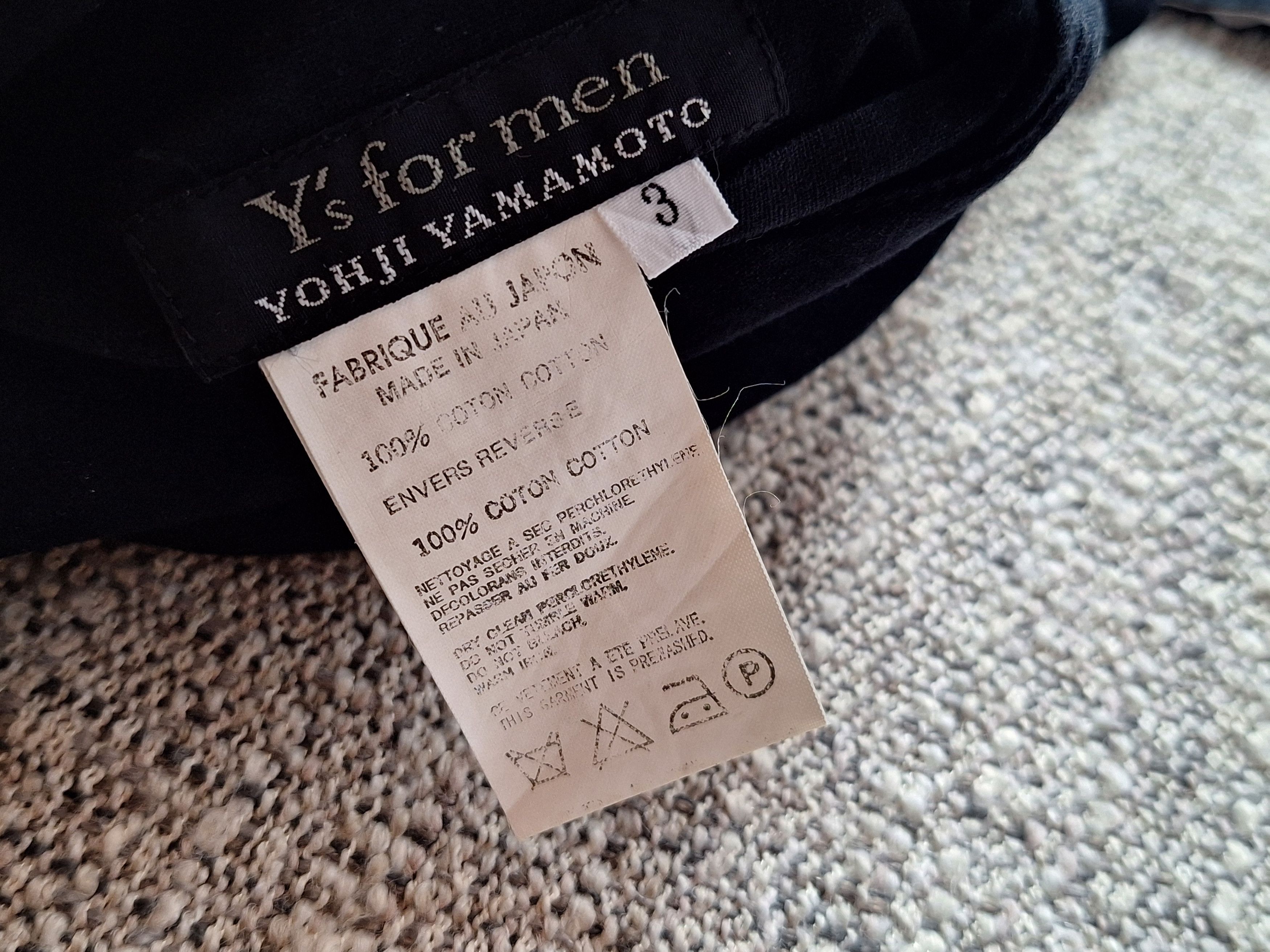 Yohji Yamamoto YHOJI YAMAMOTO / Black&White Reversible Jacket Size US L / EU 52-54 / 3 - 3 Thumbnail