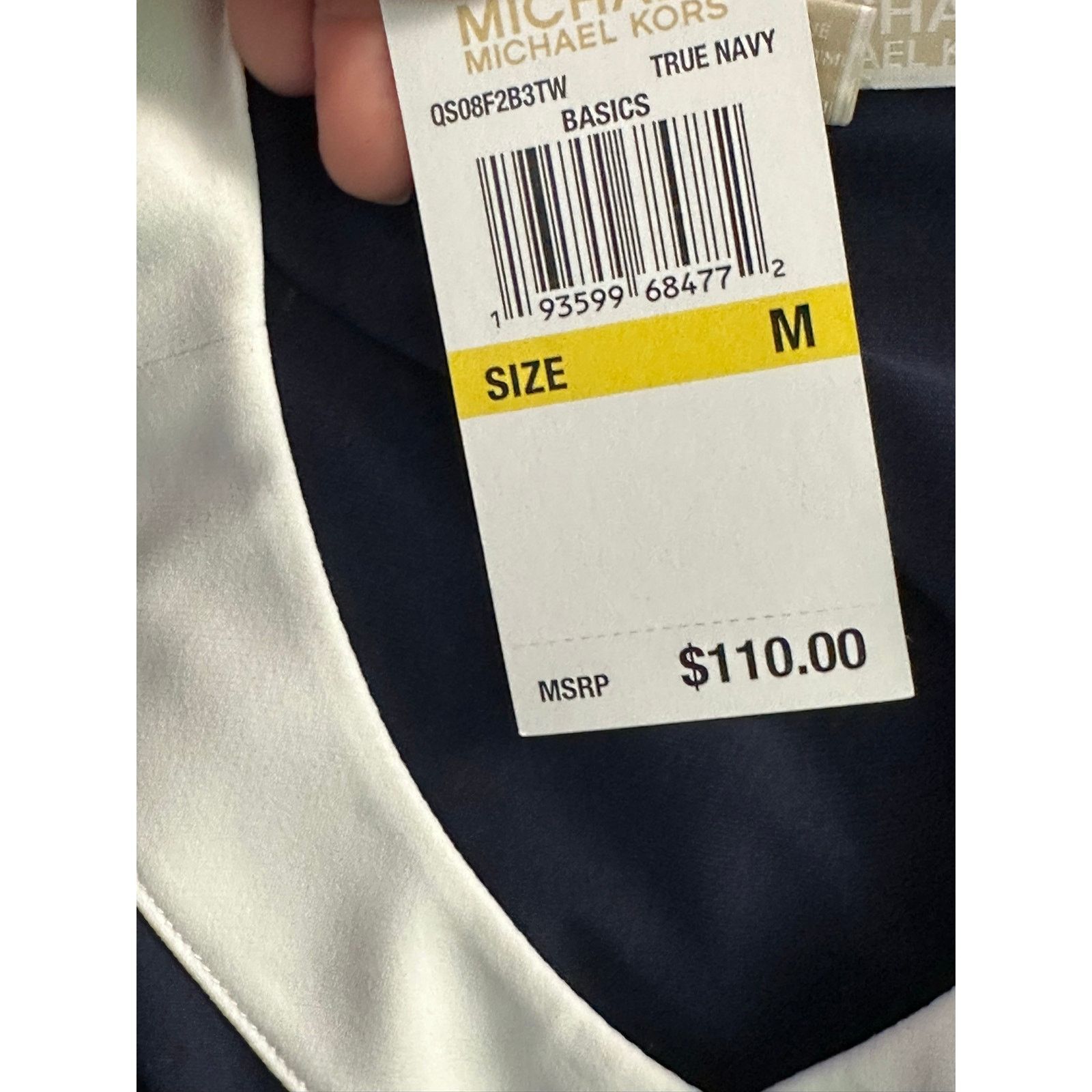 Michael Kors Michael Kors gold-tone chain collar accent dress size Medium Size M / US 6-8 / IT 42-44 - 5 Thumbnail