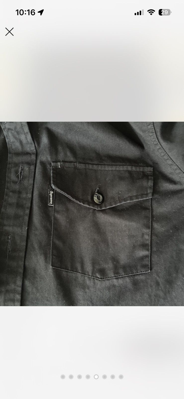 Supreme Supreme Black Flannel Shirt Size US M / EU 48-50 / 2 - 5 Thumbnail