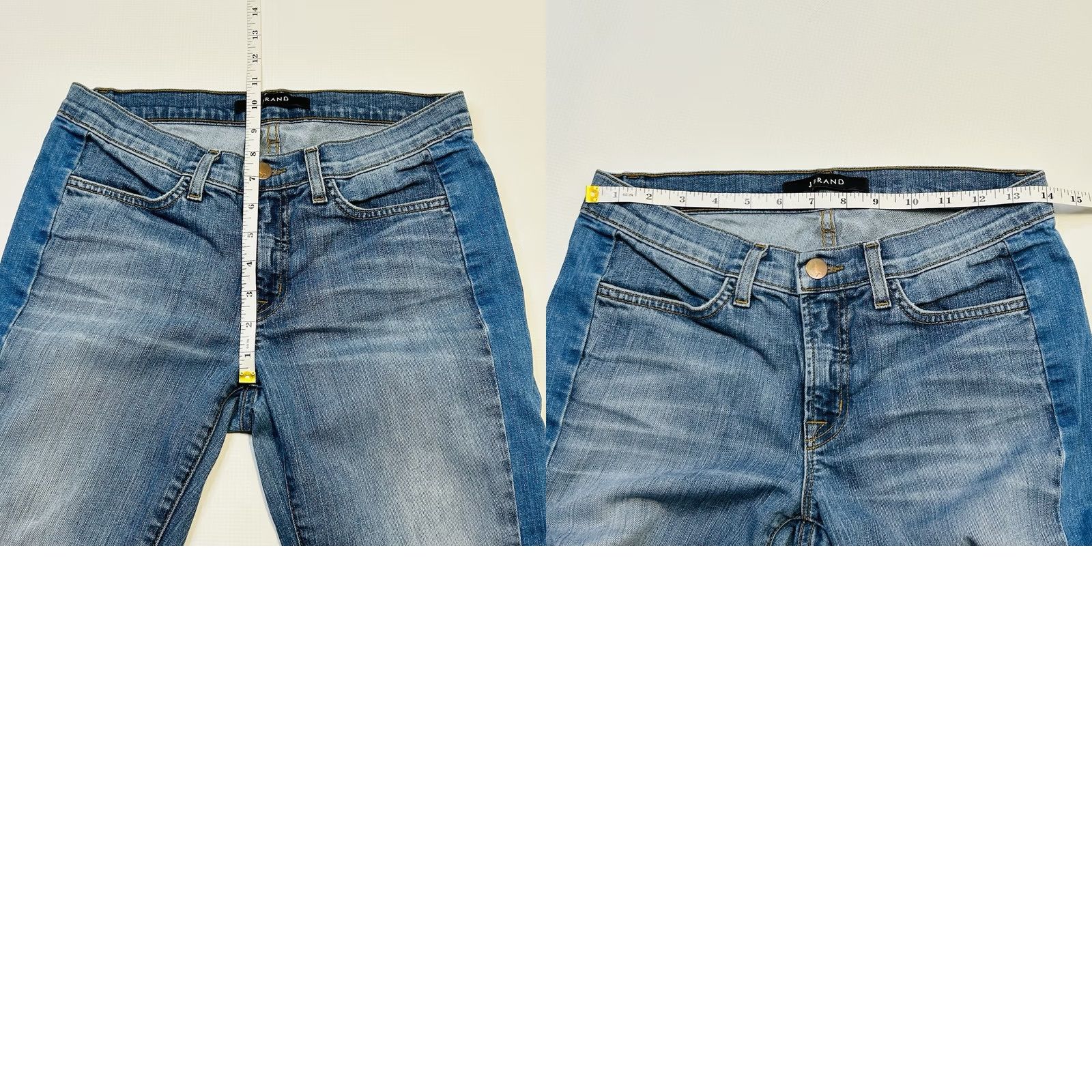 J Brand J Brand Jeans The Cass Skinny Bliss Women 27 Denim Pockets Contrast Side Strips Bohemian Preppy USA VINTAGE? Size 27" / US 4 / IT 40 - 9 Thumbnail