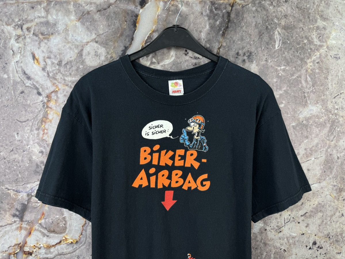 Vintage Men’s Biker-Airbag Moto Mania T-Shirt Size XL Size US XL / EU 56 / 4 - 2 Thumbnail
