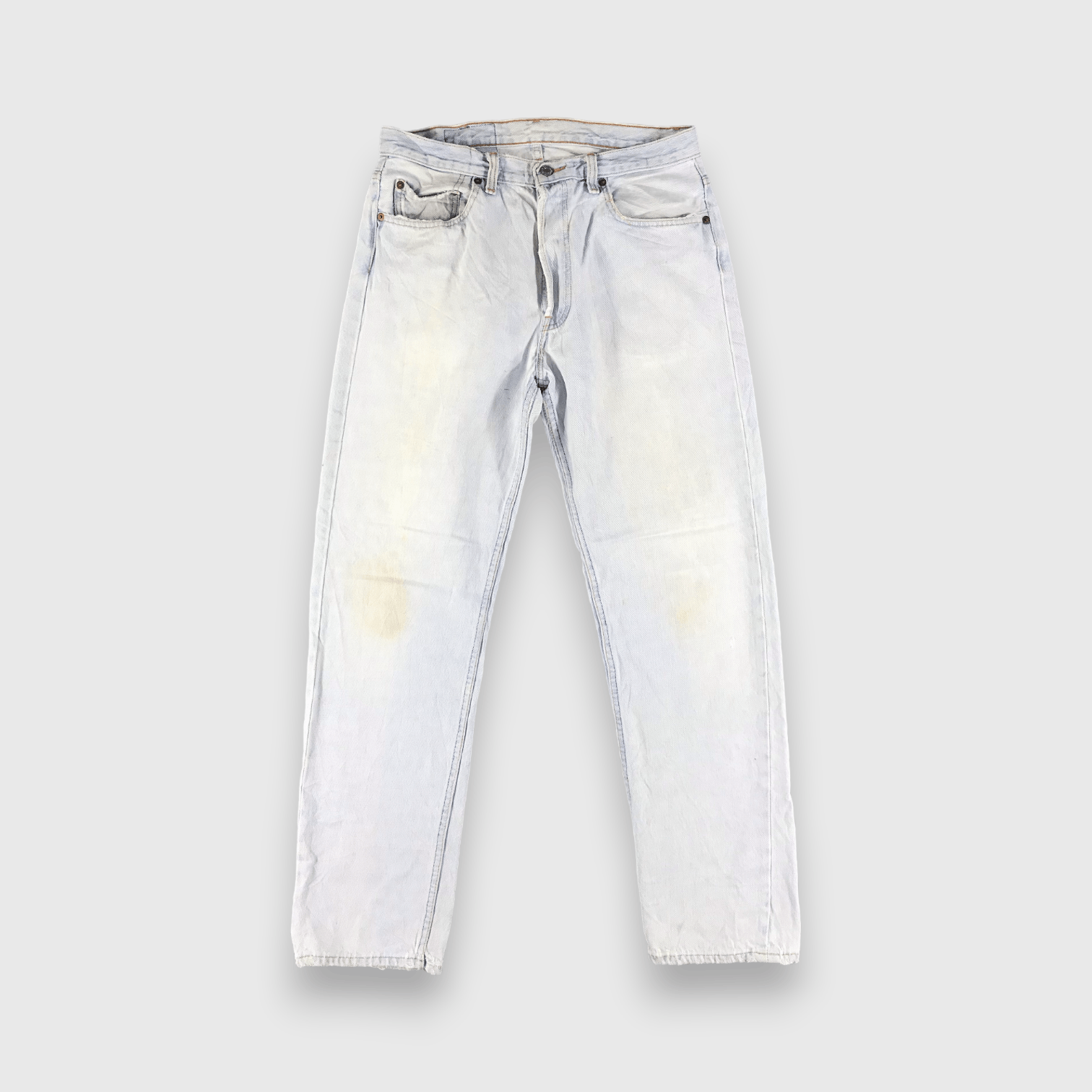 Levi's 90s Vintage Light Wash Levis 501 Jeans-J2621 Size US 32 / EU 48 - 1 Thumbnail
