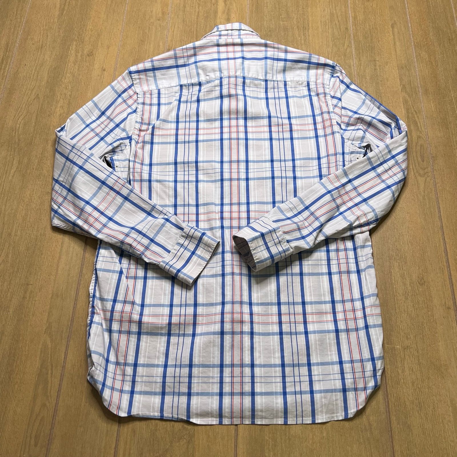Victorinox Victorinox Button Down Shirt Men’s Medium Slim Fit Plaid Size US M / EU 48-50 / 2 - 6 Thumbnail