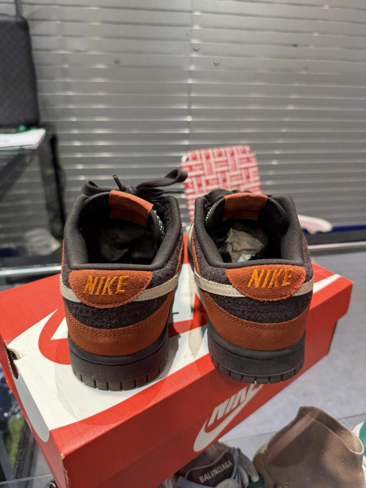 Nike Size 8.5 - Nike Dunk Low Red Panda (FV0395 200) Size US 8.5 / EU 41-42 - 9 Thumbnail