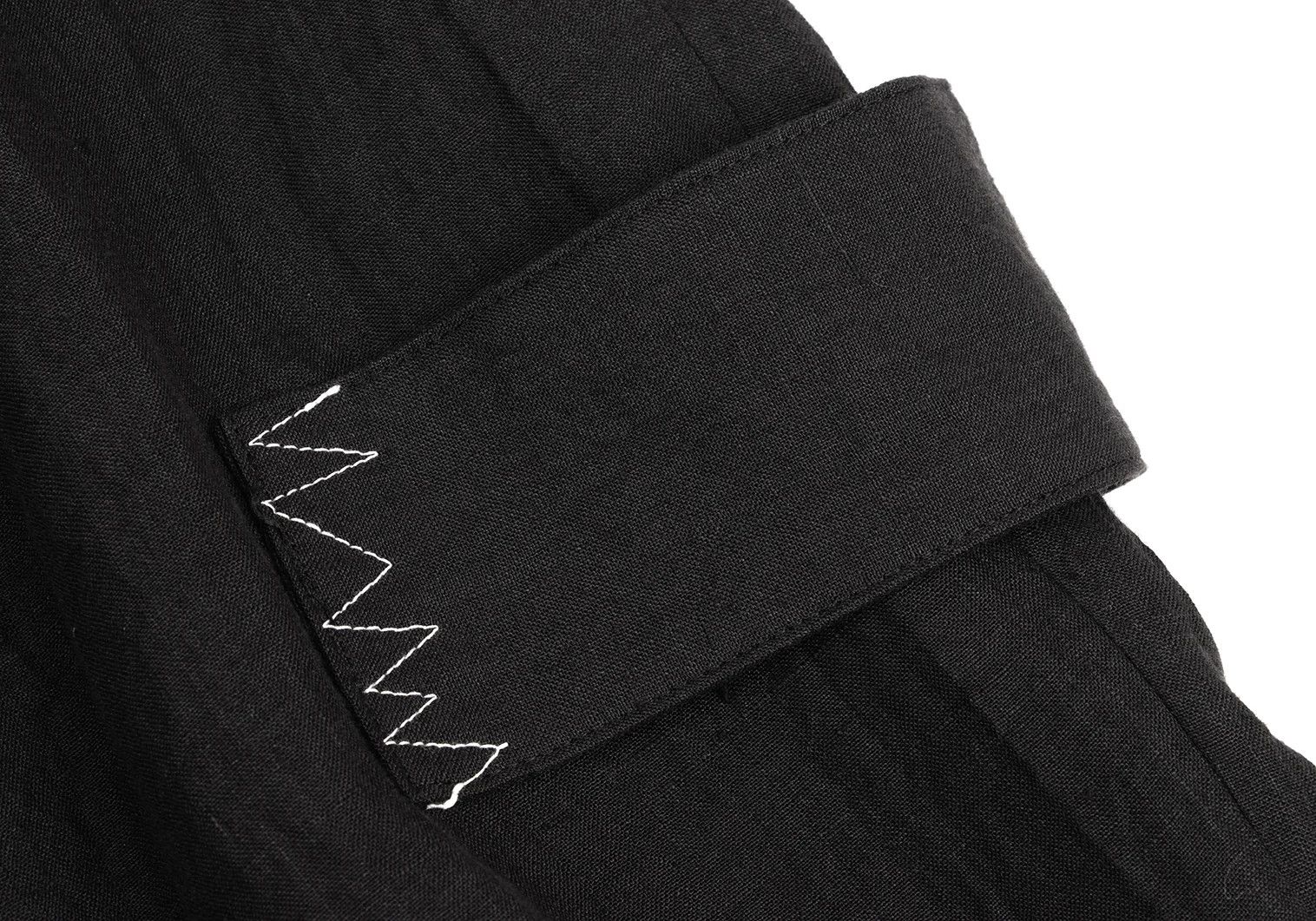 Yohji Yamamoto Yohji Yamamoto Linen Side Button Design Pants Size US 32 / EU 48 - 10 Thumbnail