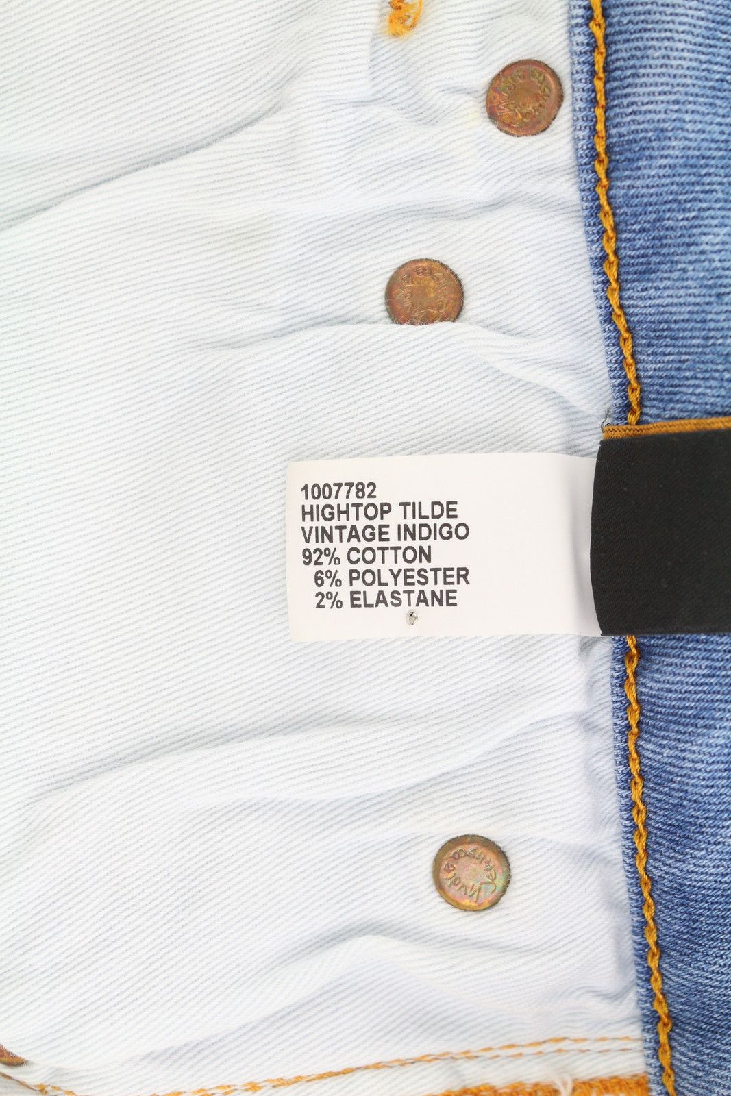 Nudie Jeans HIGHTOP TILDE W30 Blue Denim Shorts 83837 Size US 30 / EU 46 - 9 Thumbnail