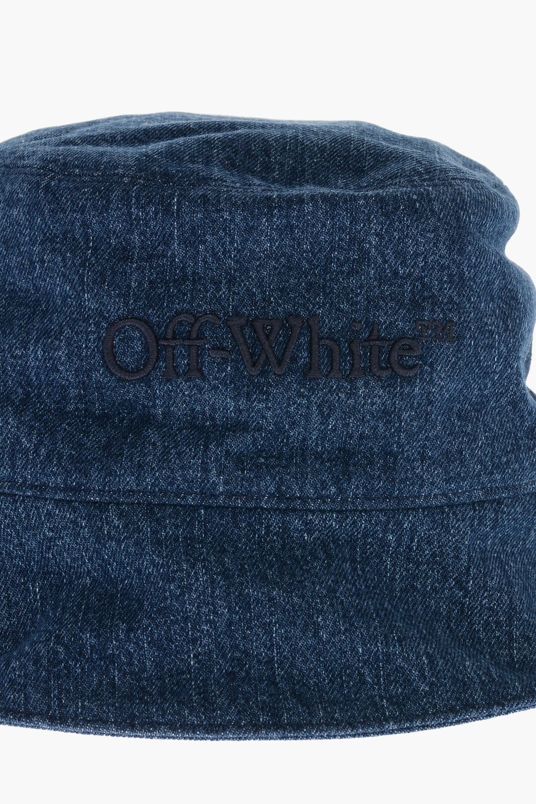Off-White og1mm1125 Size: M / Denim Bucket Hat / Cap in Blue Size ONE SIZE - 3 Thumbnail