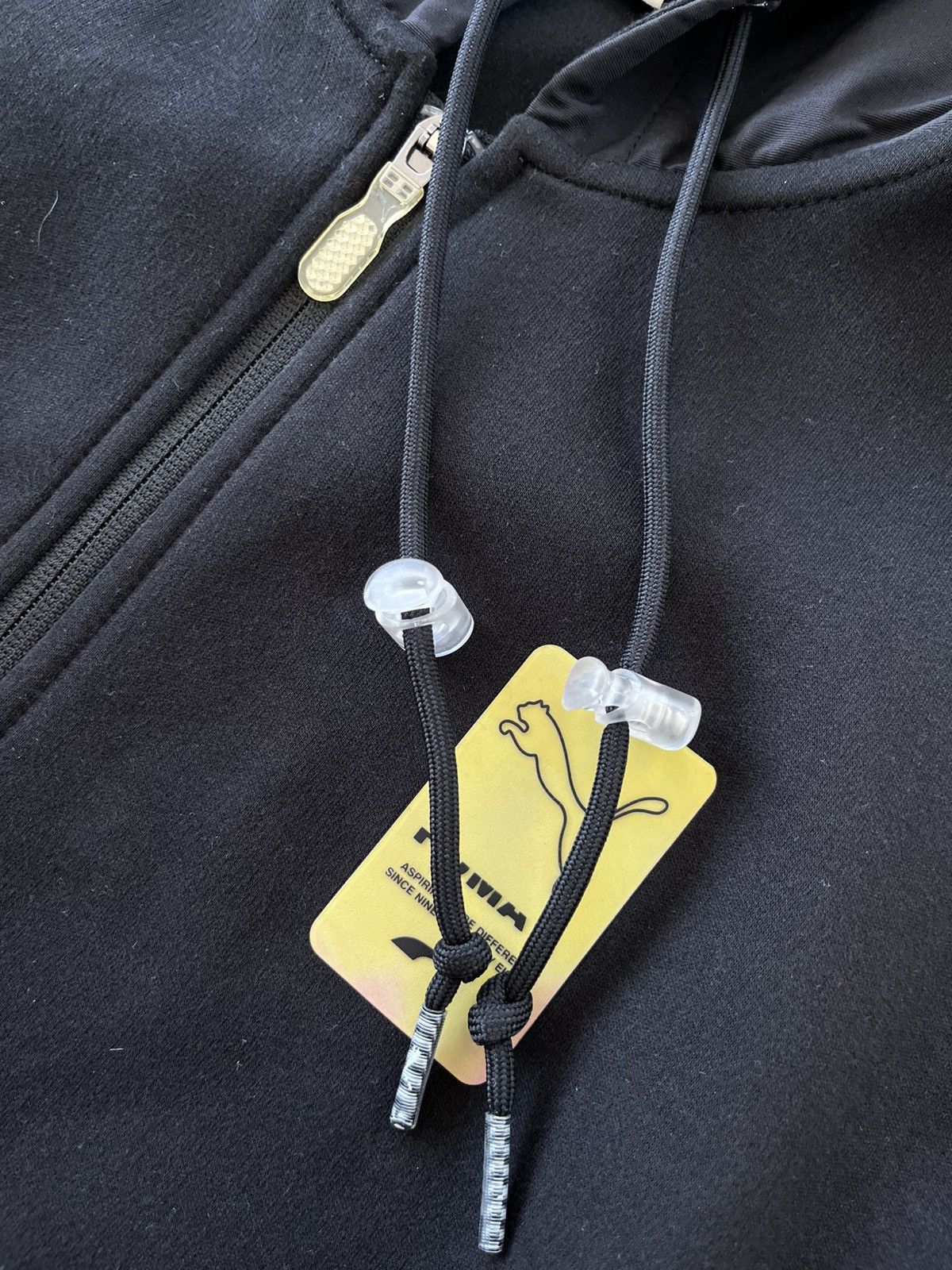 Puma Vintage Puma Zip Hoodie Tech Fleece Style Black Drill Y2K Size US S / EU 44-46 / 1 - 12 Thumbnail