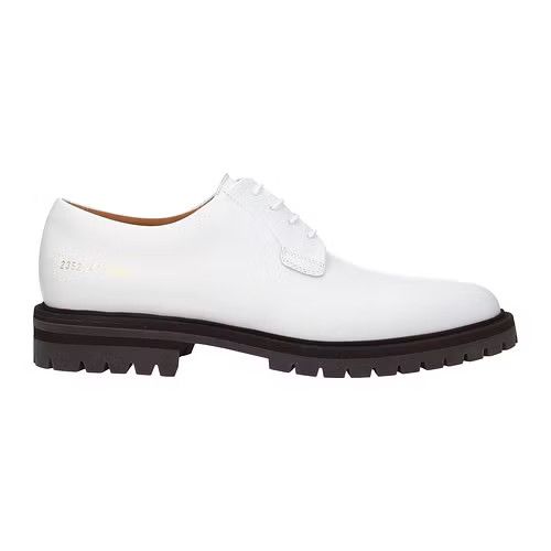 Common Projects ob1o1e0225 Lace up Monkstrap in White Size US 12 / EU 45 - 1 Thumbnail