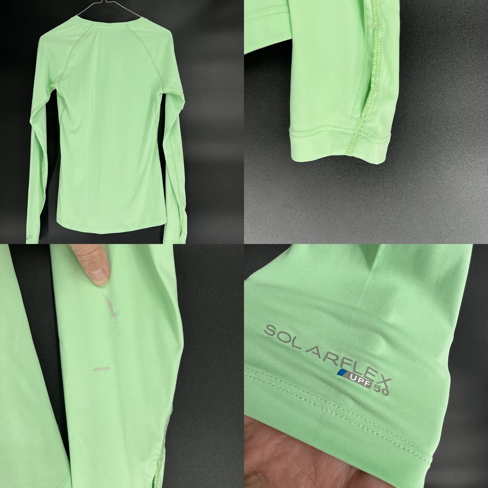Vintage SIMMS SolarFlex UPF 50 Long Sleeve Fishing Shirt Women's XS Mint Green Size XS / US 0-2 / IT 36-38 - 8 Thumbnail