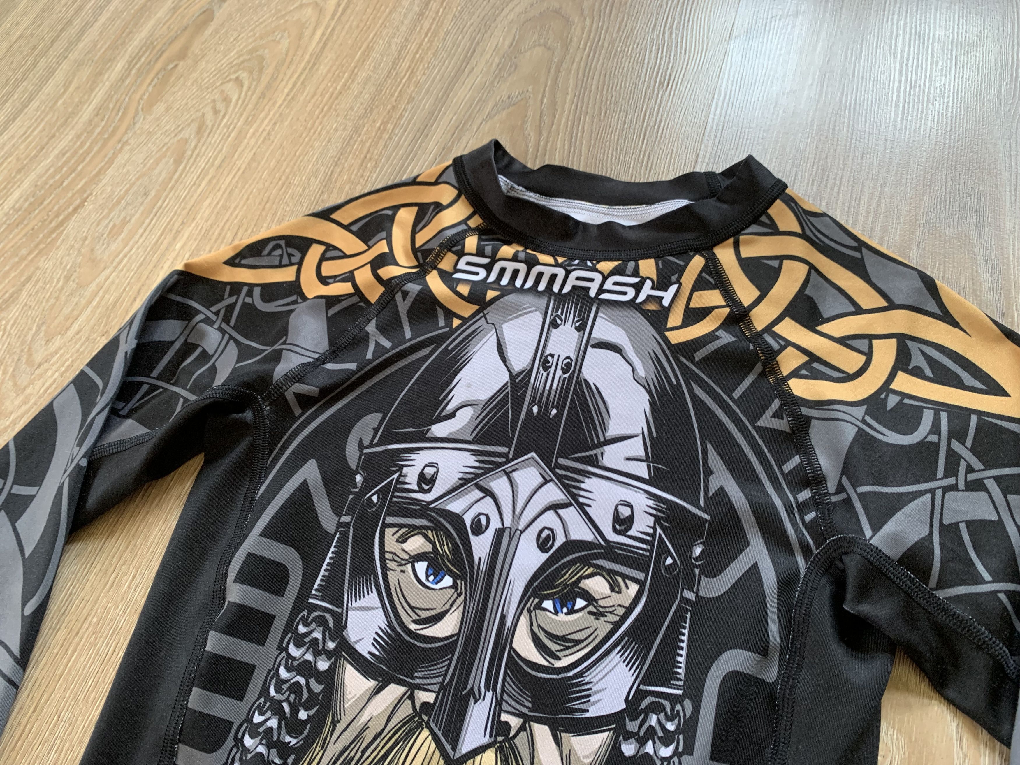Flight Club Smmash MMA Viking Overprint Rashguard Size US S / EU 44-46 / 1 - 4 Thumbnail