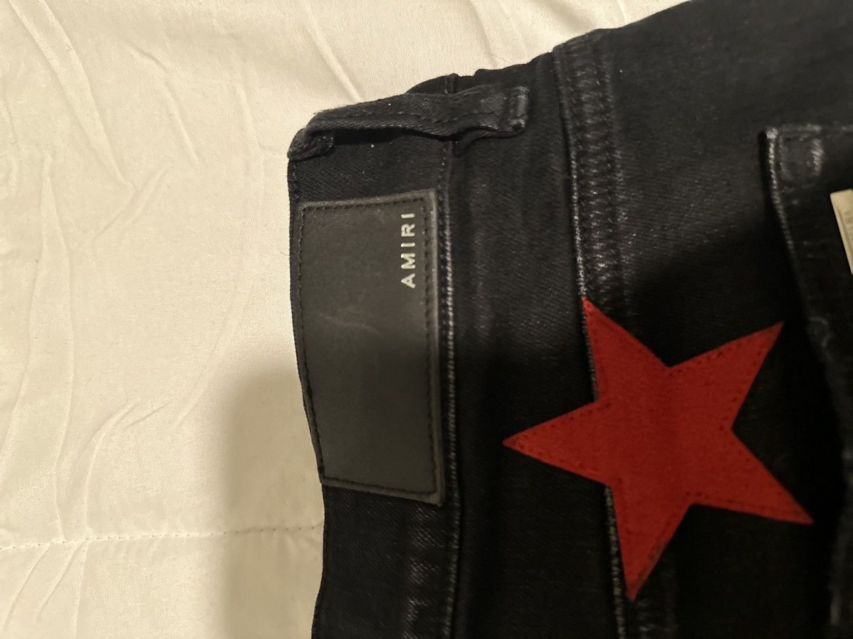 Amiri Amiri Jeans Red Stars Size US 32 / EU 48 - 3 Thumbnail