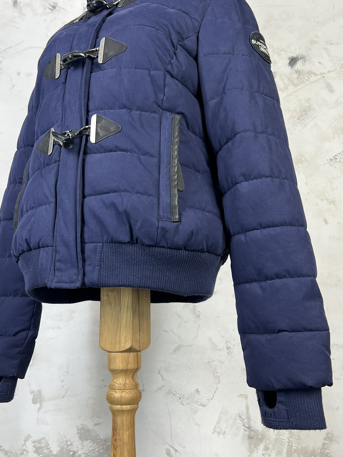 Superdry Superdry Toggle Puffer Bomber Jacket Size S - M Size M / US 6-8 / IT 42-44 - 4 Thumbnail