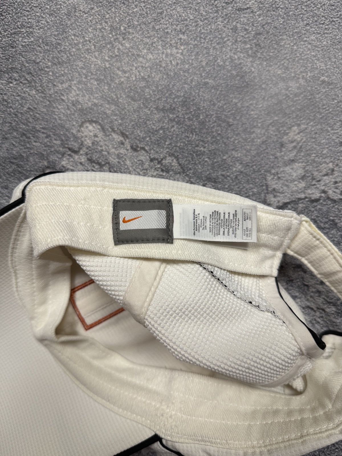 Nike × Vintage Vintage Nike Court White Cap Size ONE SIZE - 5 Thumbnail