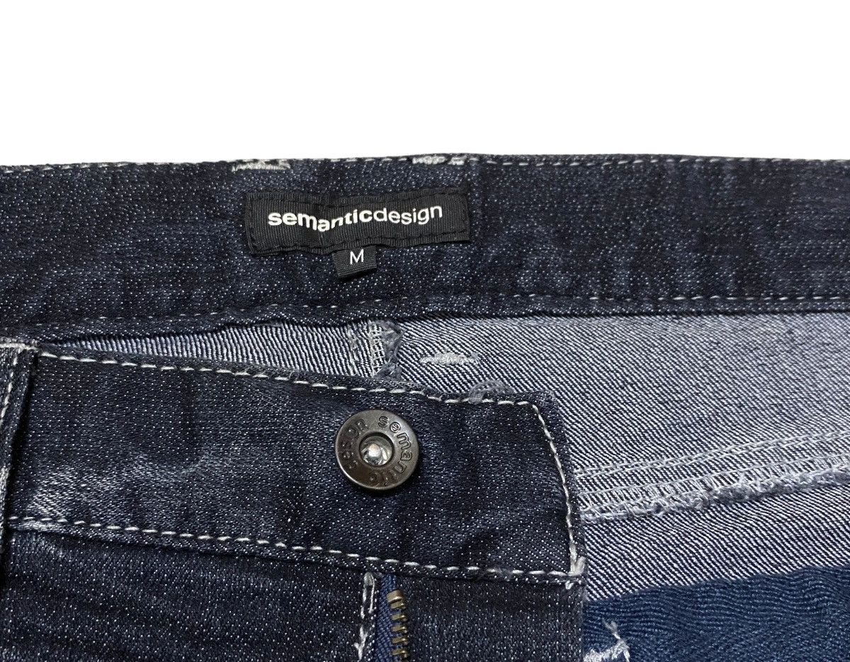 If Six Was Nine × semanticdesign Vintage Japanese Brand Semantic Design Jeans 2000s Size US 33 - 7 Thumbnail