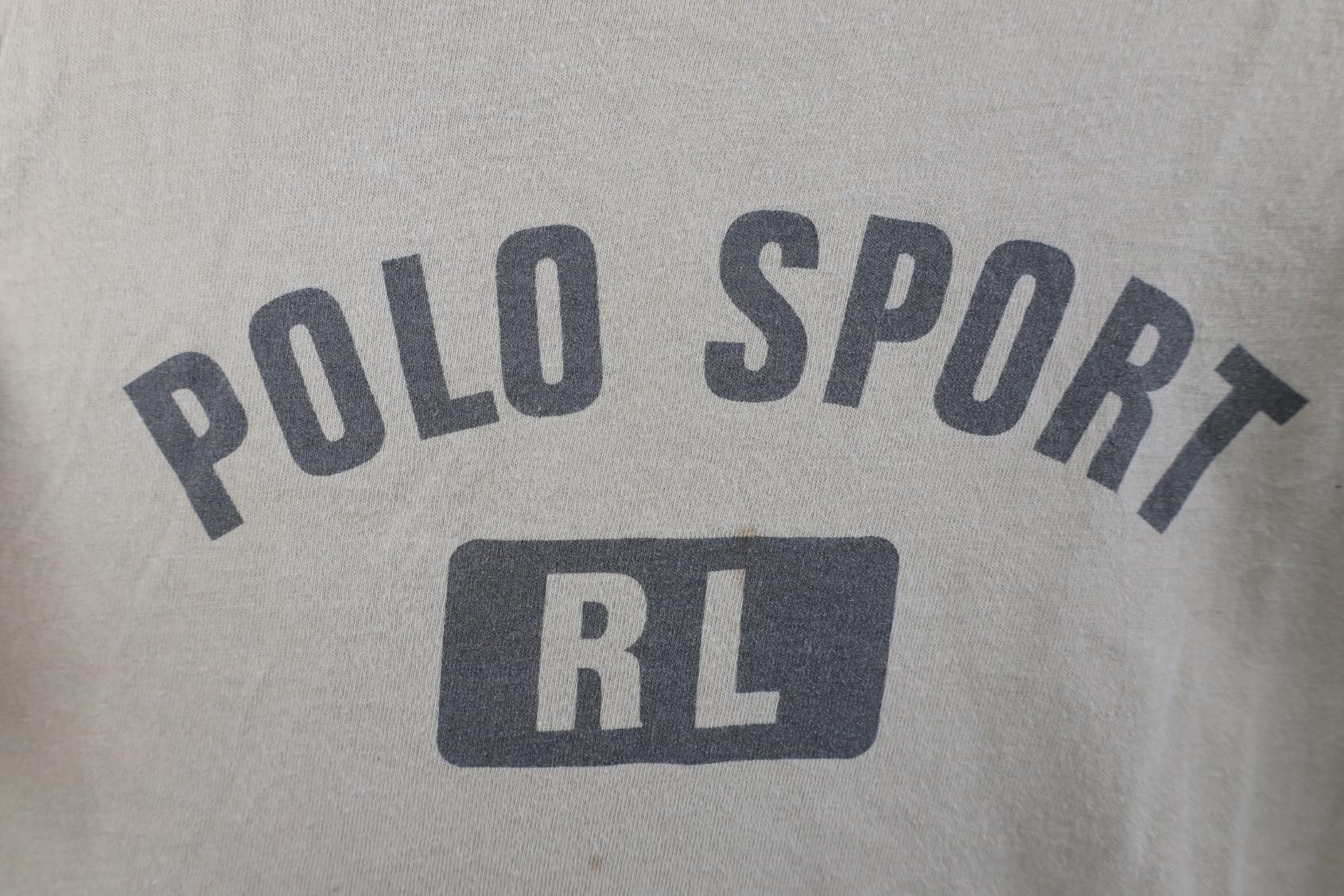 Polo Ralph Lauren Vintage 90s Polo Sport Ralph Lauren Logo Long Sleeve T-Shirt Size US XL / EU 56 / 4 - 4 Thumbnail