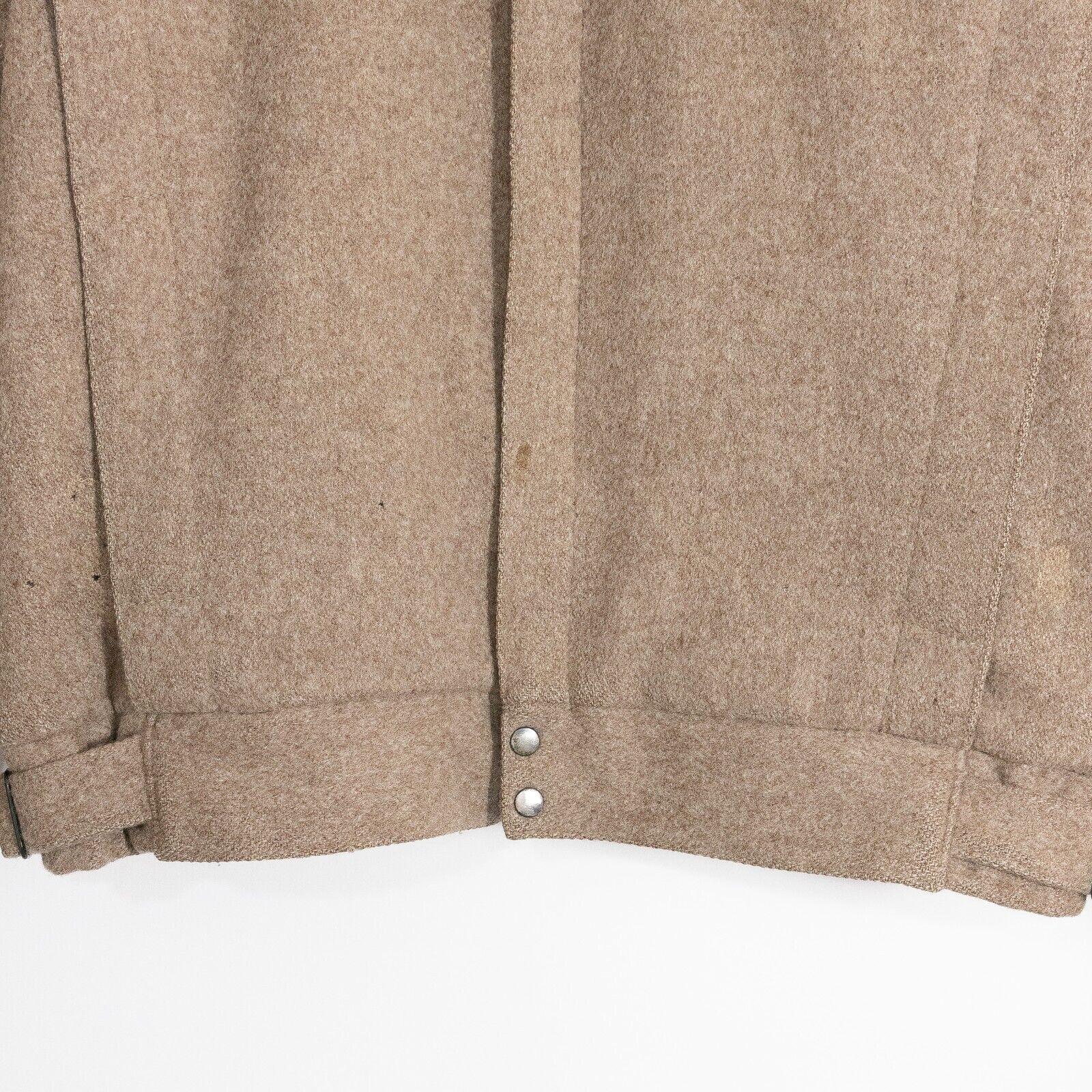 Vintage Vintage American Male Wool Bomber Jacket 42 - Distressed Size US L / EU 52-54 / 3 - 3 Thumbnail