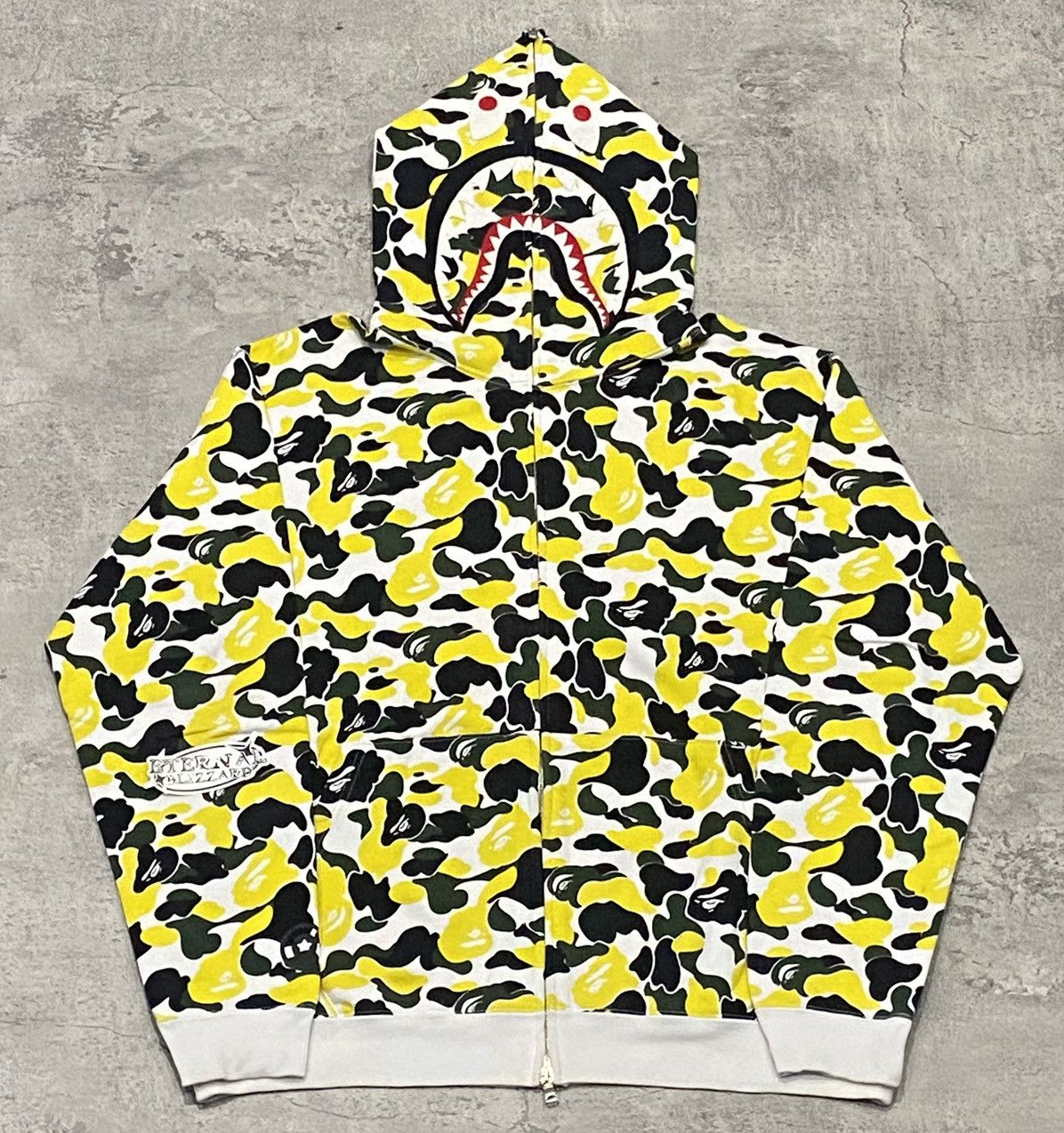 Bape Shark Osaka Limited Camo Hoodie