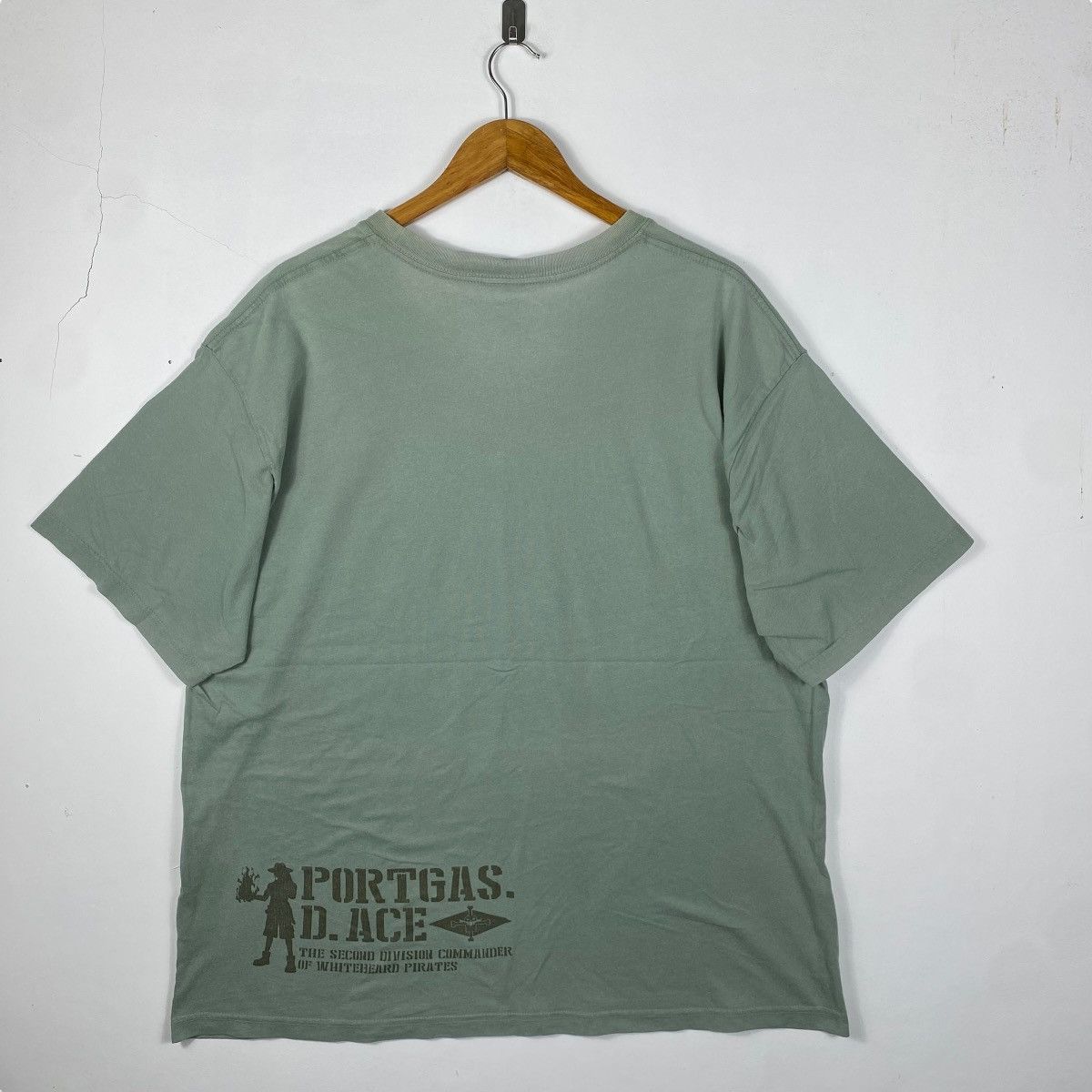 Anime Vintage ONE PIECE Portgas D Ace Fire Fist Anime Graphic Tee Size US XL / EU 56 / 4 - 4 Thumbnail