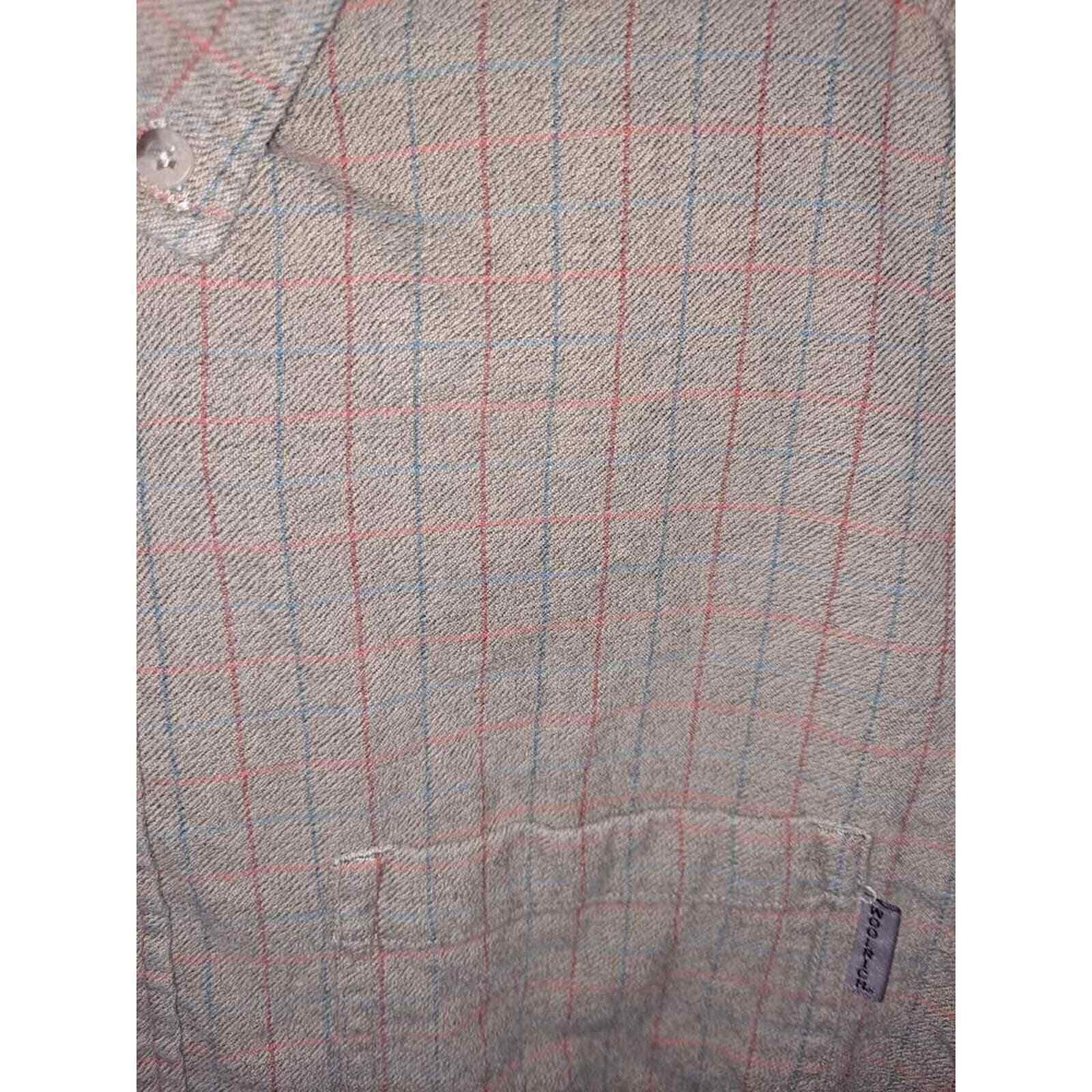Other Vintage Woolrich Tan, Red and Blue Button Up Shirt 100% Cott Size US XL / EU 56 / 4 - 2 Thumbnail