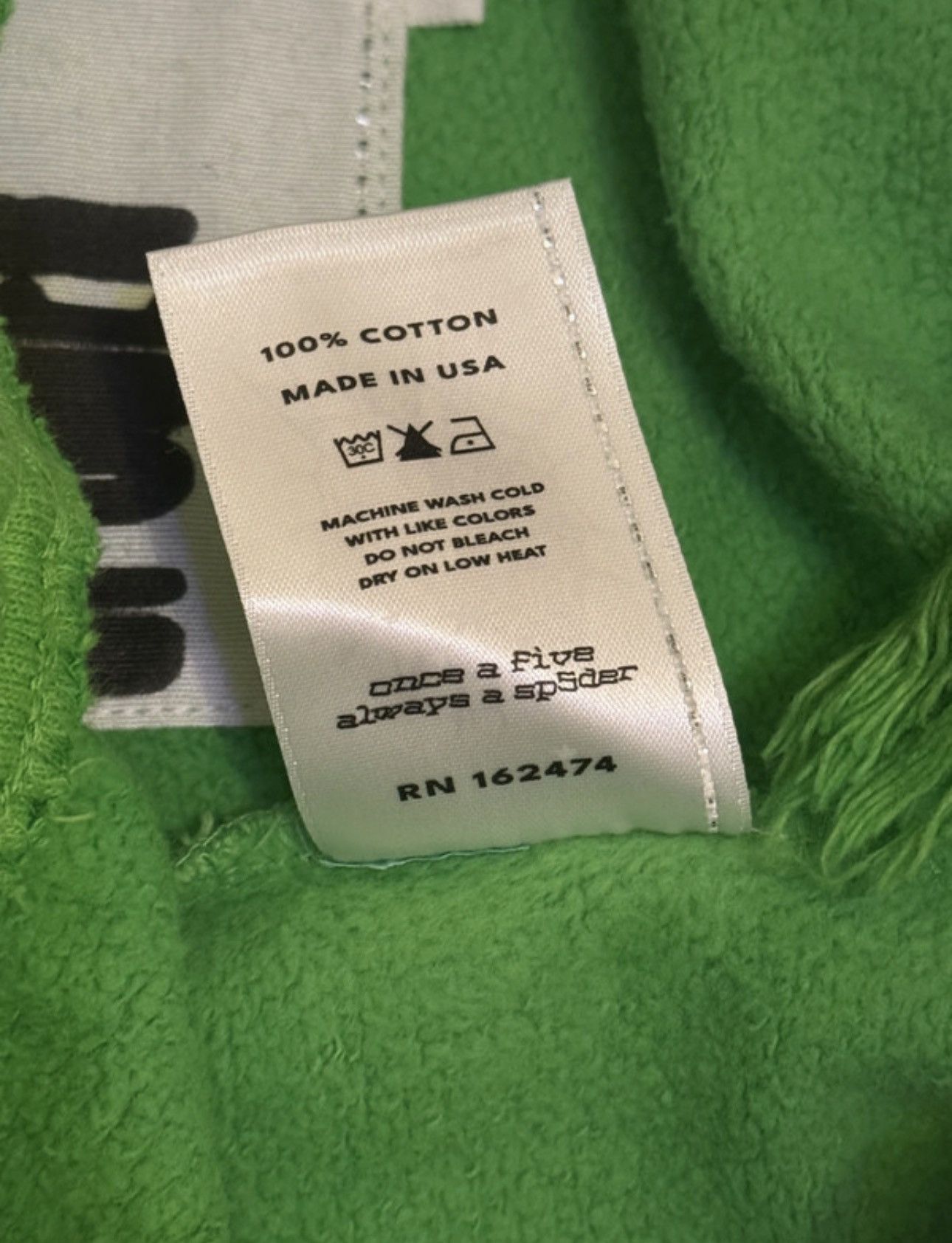 Sp5der Sp5der Slime Rhinestone Punk V2 Sweatpants Green Medium Size US 30 / EU 46 - 7 Thumbnail