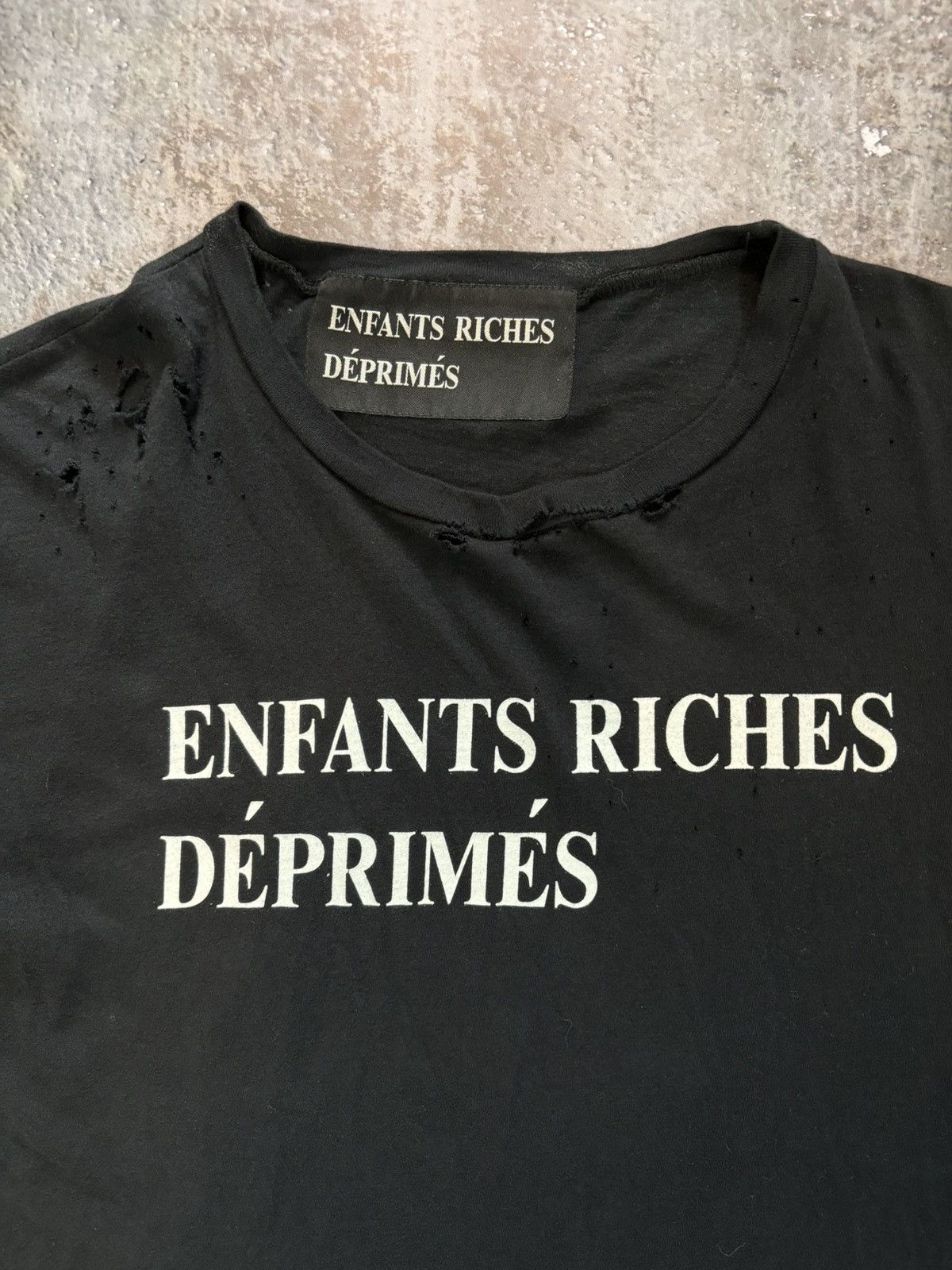 Enfants Riches Deprimes Enfants Riches Deprimes First Edition Logo Tee. Size XS Size US XS / EU 42 / 0 - 2 Thumbnail