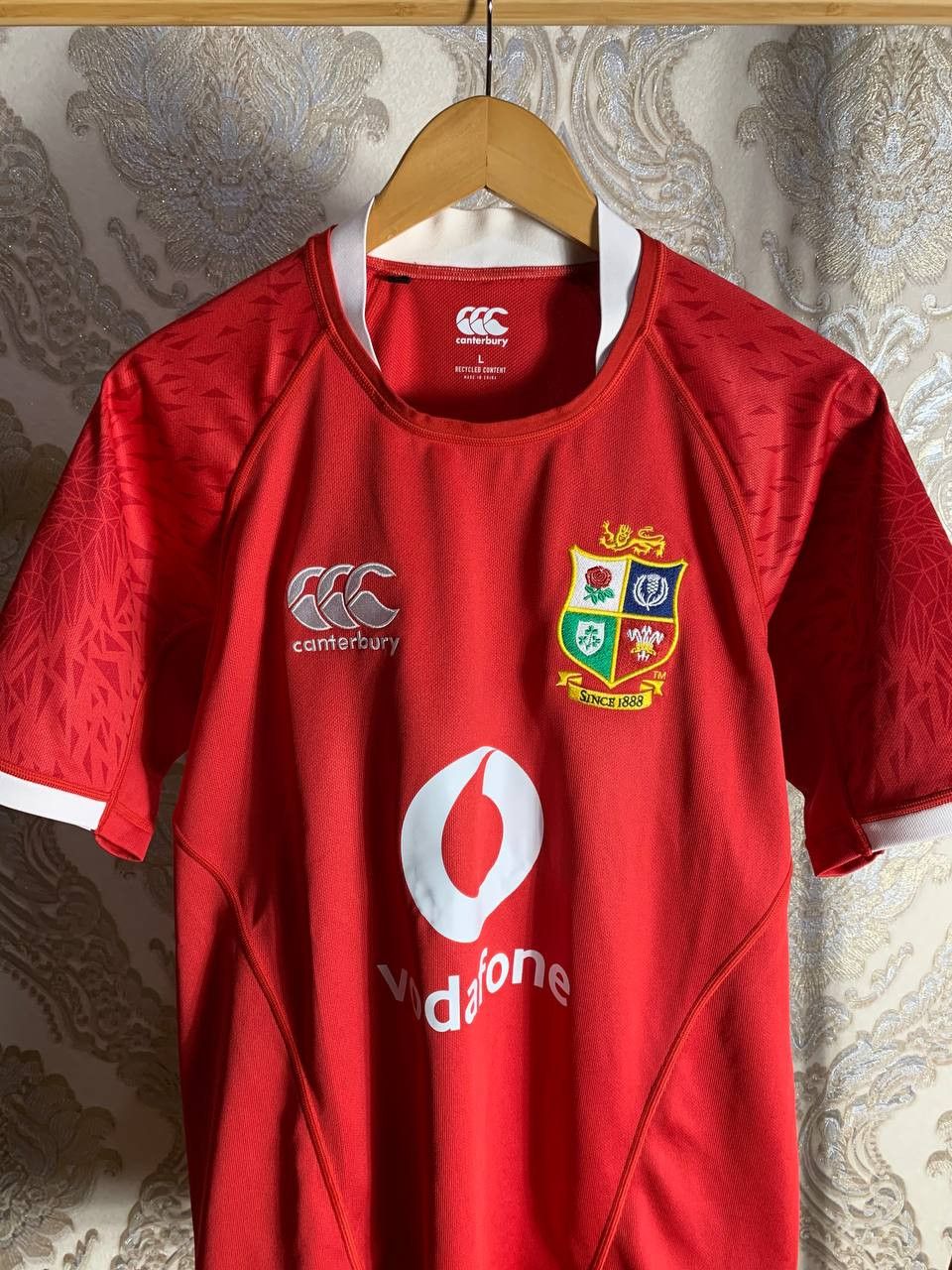 Canterbury of New Zealand Vintage Canterbury British & Irish Lions Pro Rugby Jersey Size US L / EU 52-54 / 3 - 2 Thumbnail