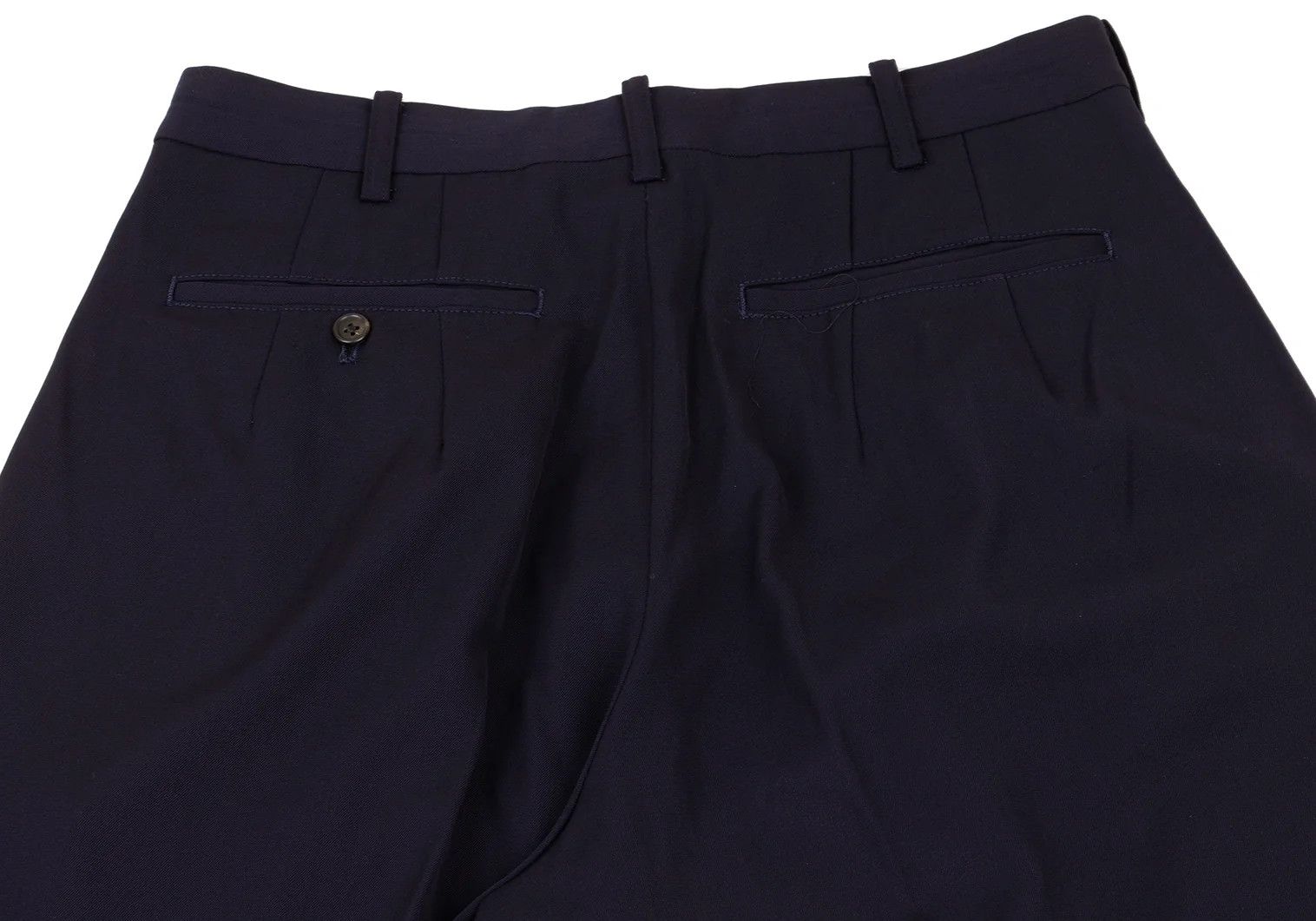 Yohji Yamamoto Yohji Yamamoto Wool Gabardine Tapered Pants Size US 34 / EU 50 - 14 Thumbnail