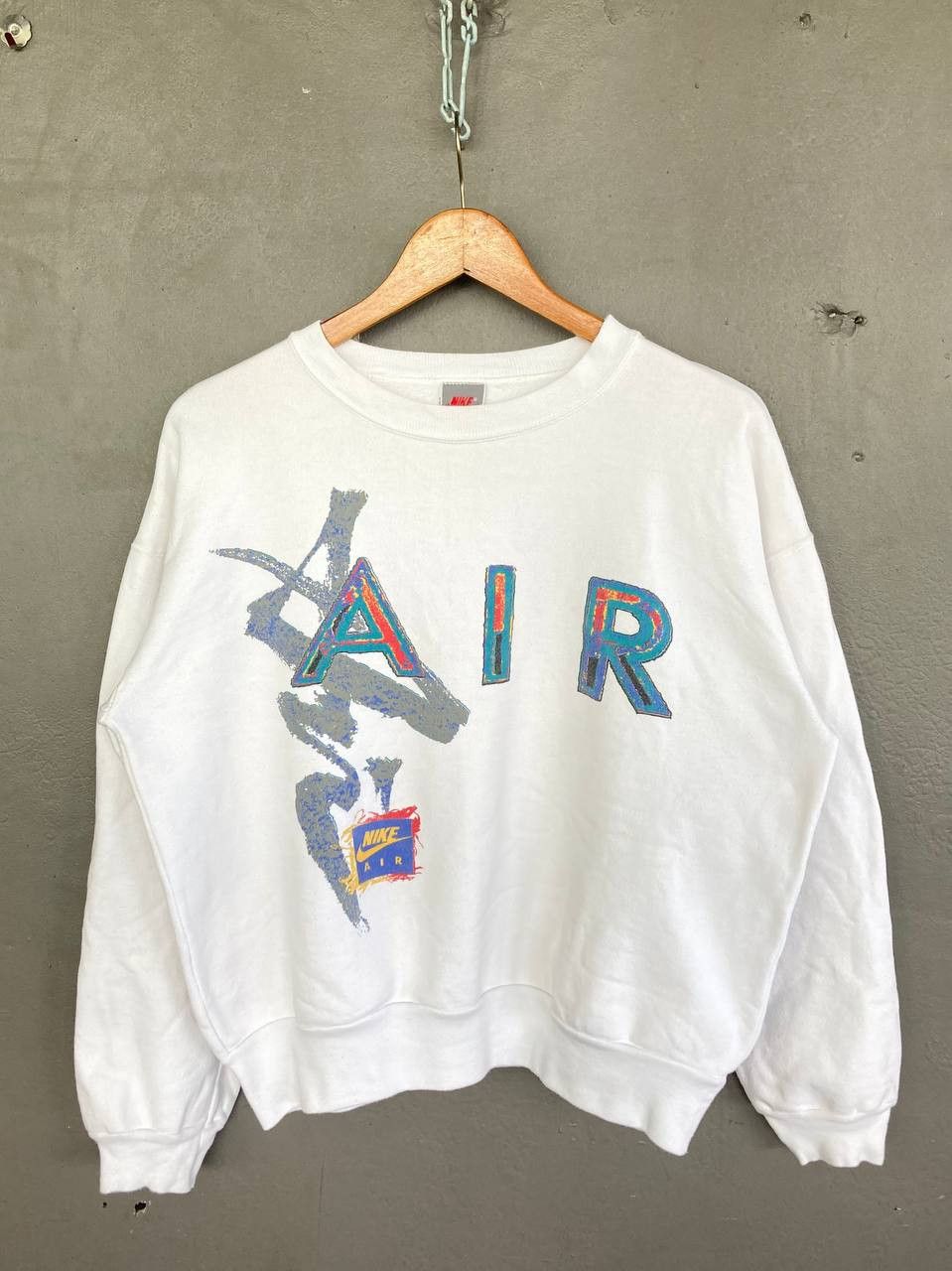 Nike Vintage Nike Air Sweatshirt Size US S / EU 44-46 / 1 - 1 Thumbnail