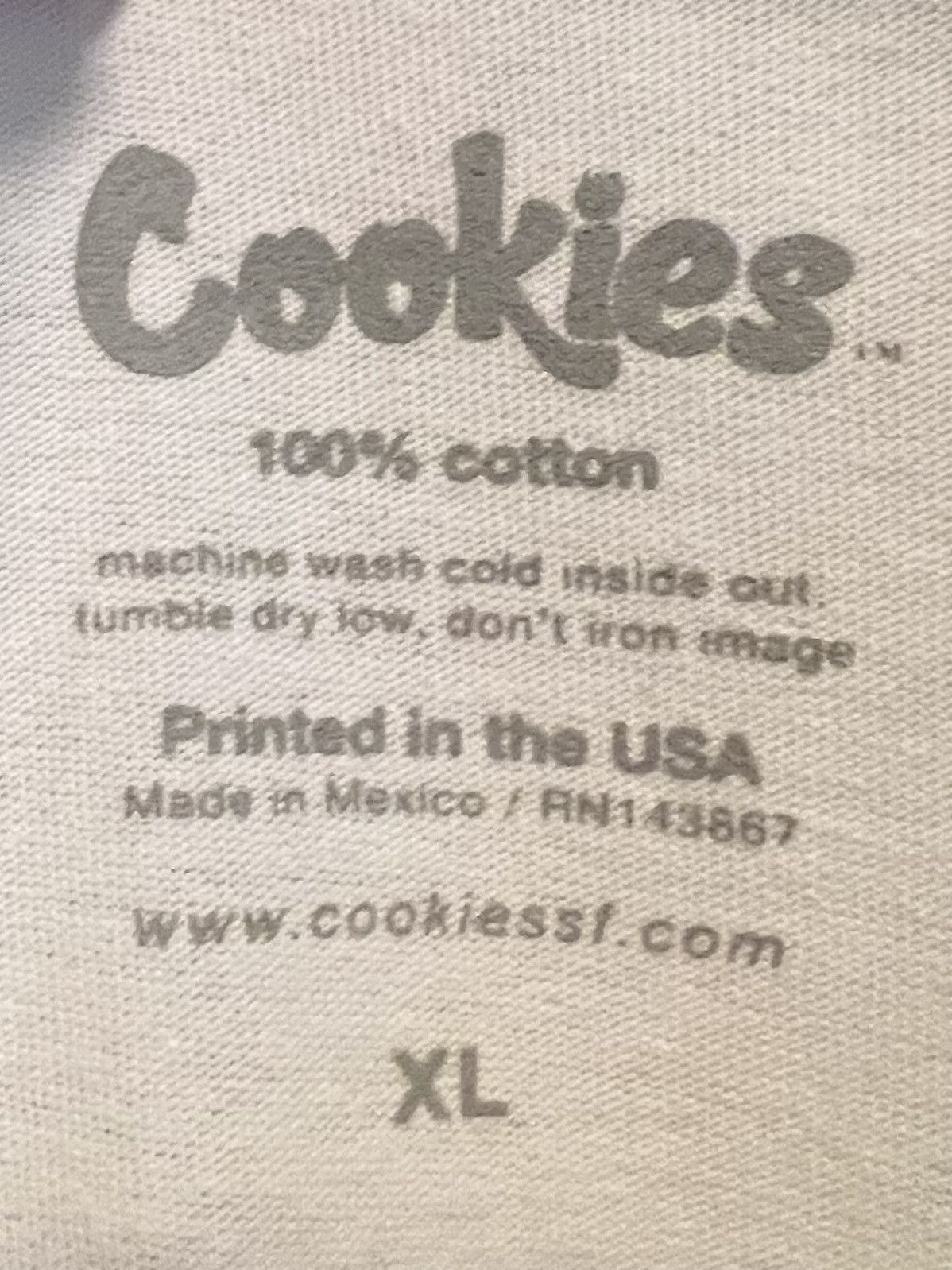 Cookies Cookies Gamer PlayStation Graphic Tee White XL Size US XL / EU 56 / 4 - 4 Thumbnail