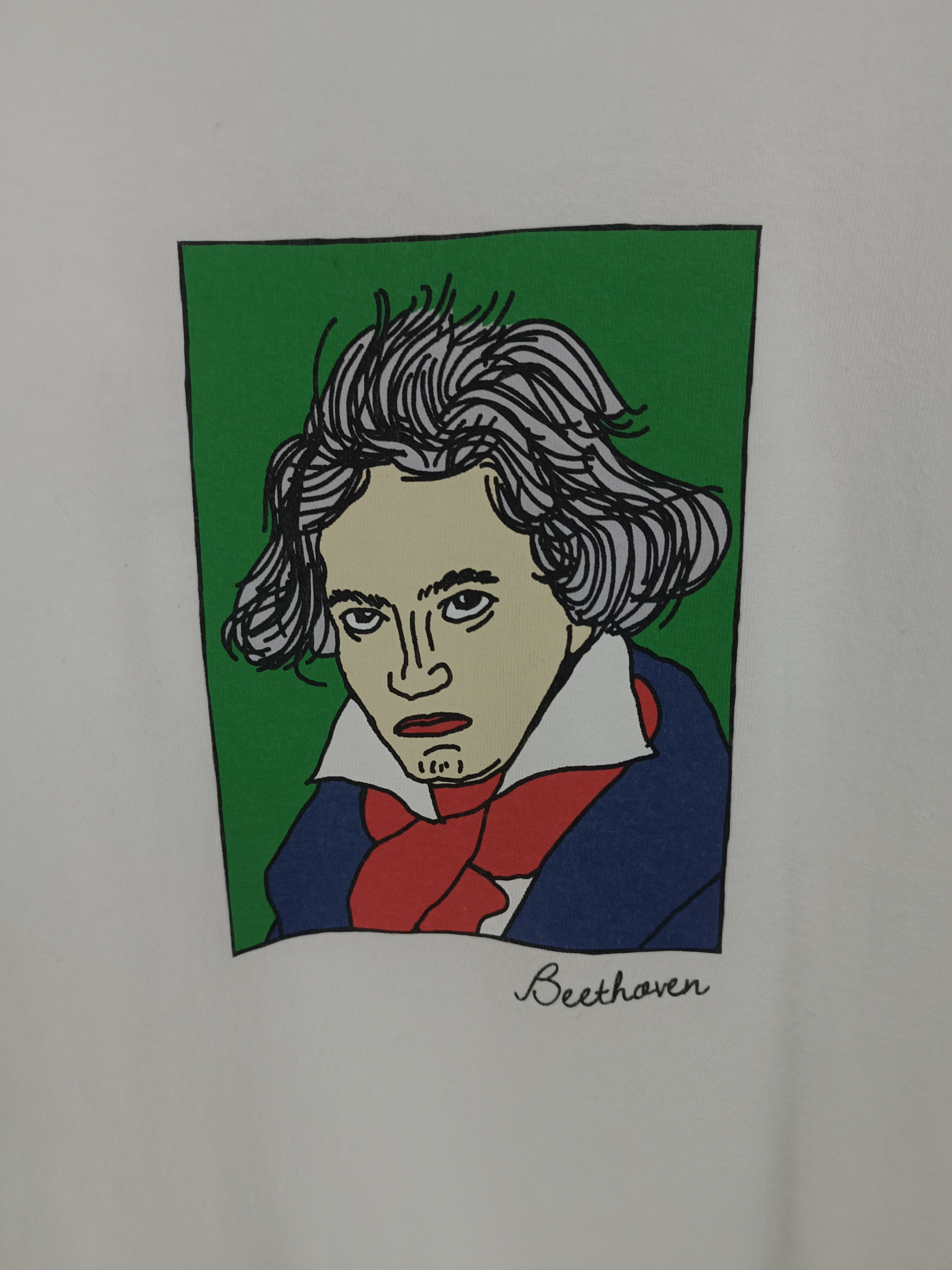 Other VINTAGE Y2K BEETHOVEN BY RAG MACHINE PORTRAIT TEE Size US M / EU 48-50 / 2 - 10 Thumbnail
