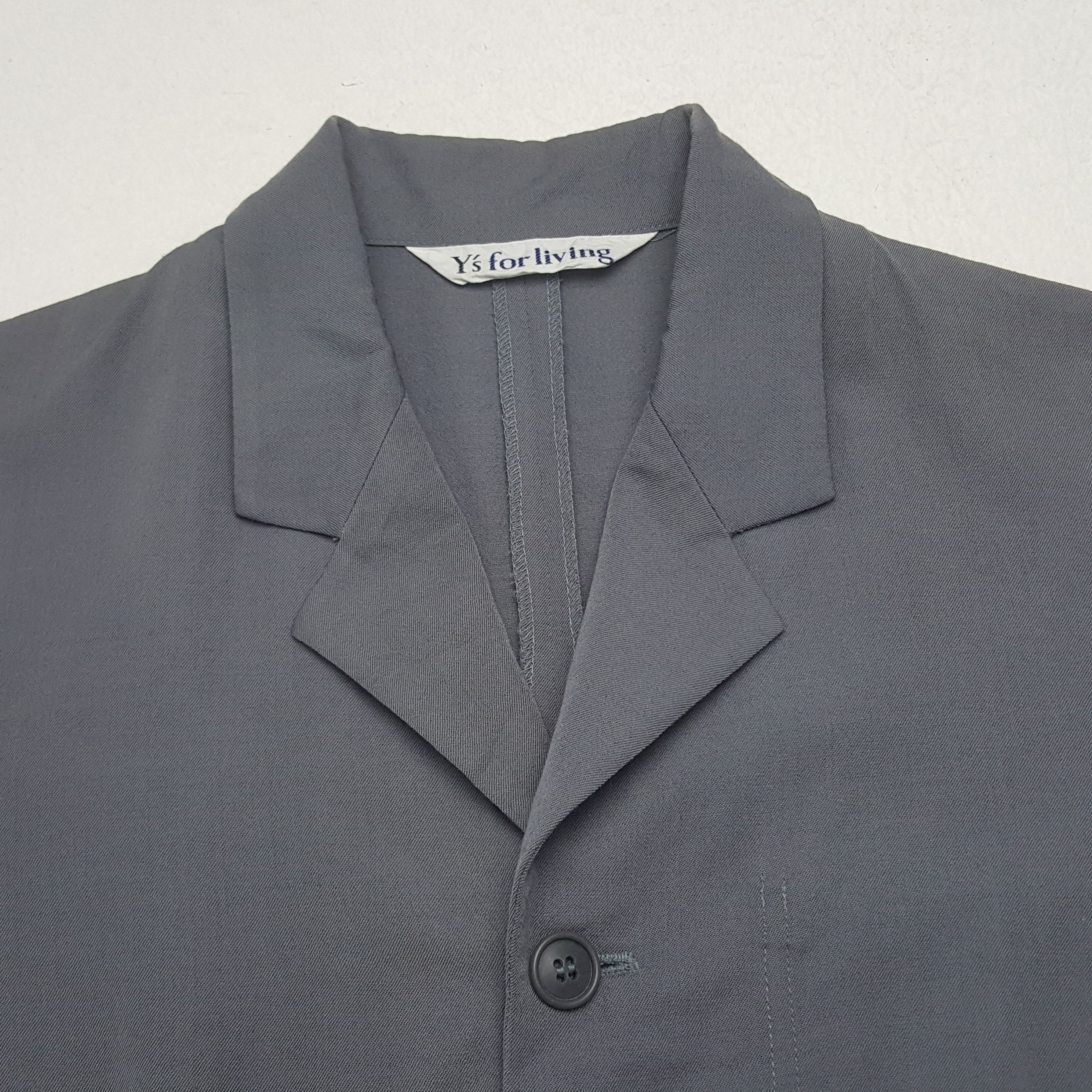Japanese Brand × Vintage × Yohji Yamamoto Vintage Y's For Living Japan Button Blazer Jacket Size US XS / EU 42 / 0 - 3 Thumbnail