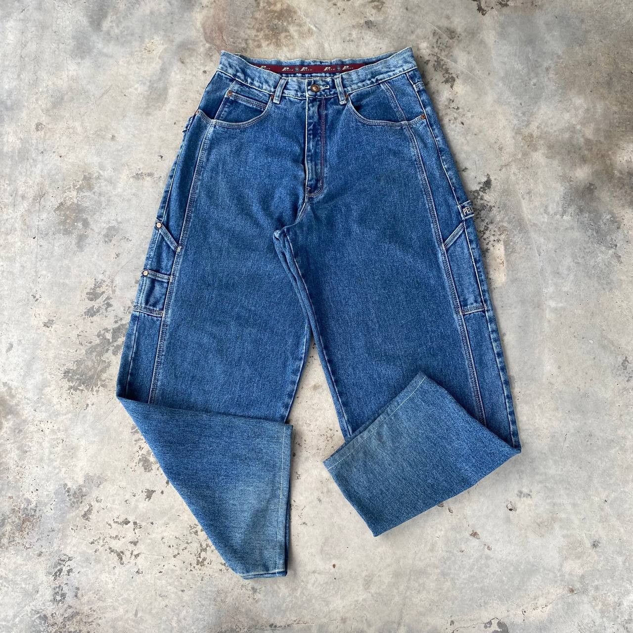 Pelle Pelle RARE VTG 90S PELLE PELLE M.BUCHANAN BAGGY WIDELEG JNCO STYLE Size US 30 / EU 46 - 10 Thumbnail