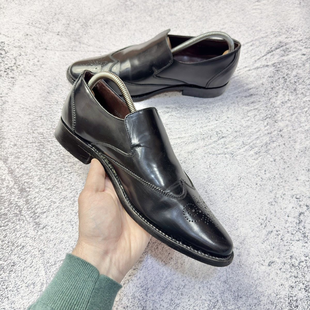 Designer × Handmade × Vintage Samuel Windsor Vintage Loafers Brogues US8 UK7 EU41 26cm Size US 8 / EU 41 - 6 Thumbnail