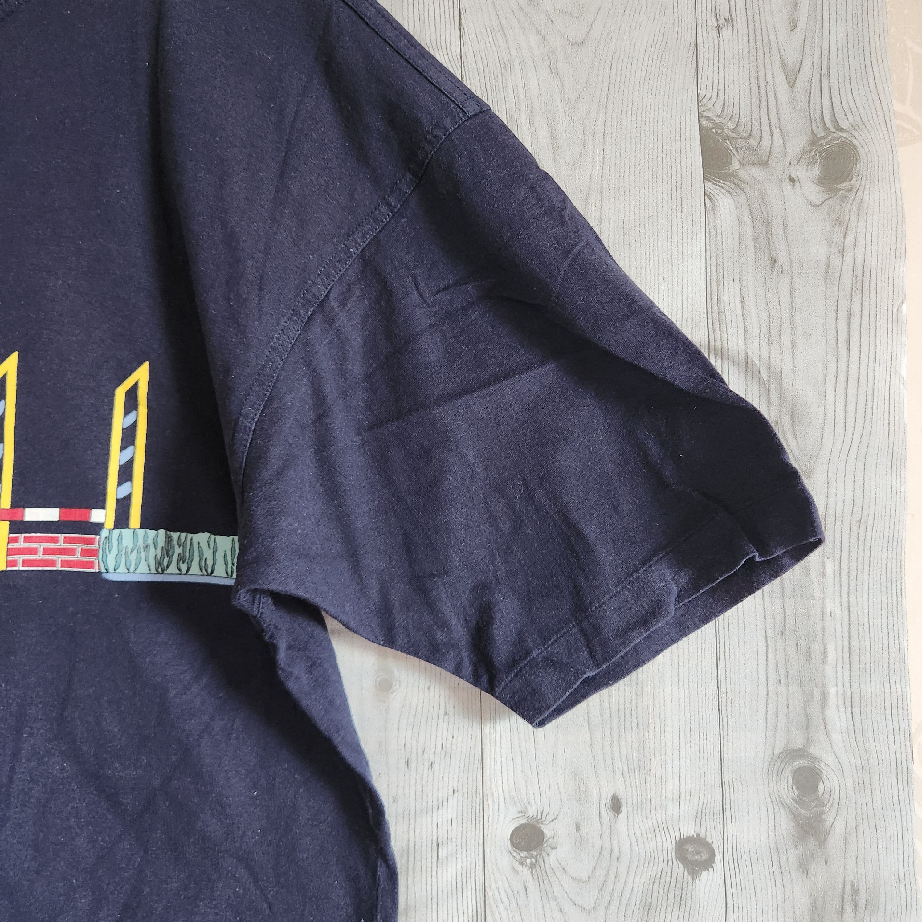 Alfred Dunhill × Vintage Vintage 1980s Alfred Dunhill TShirt Single Stitches Size US M / EU 48-50 / 2 - 4 Thumbnail
