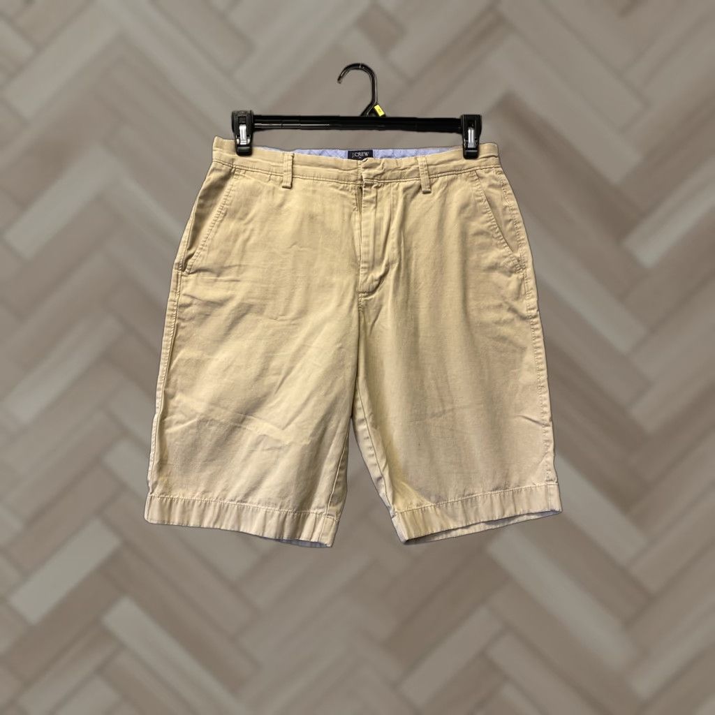 American Eagle Outfitters American Eagle Outfitters Shorts Adult 30 Beige Khaki Chino Flat Front Casual Breathable Pockets Mens Size US 30 / EU 46 - 1 Thumbnail