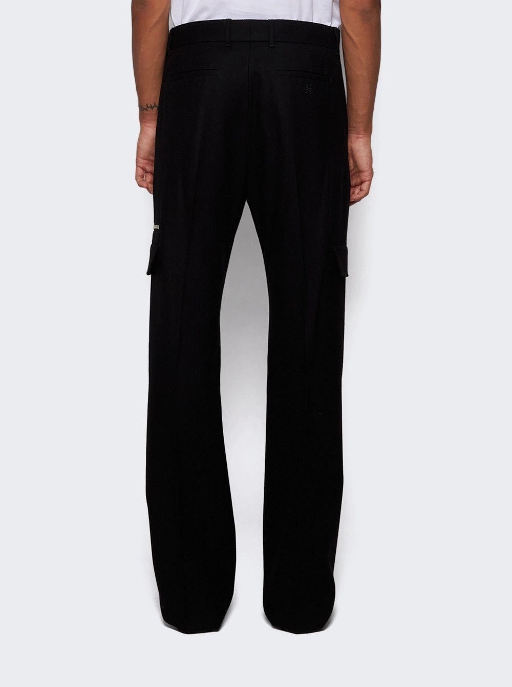 Givenchy o1n1vont0326 Formal Pants in Black Size US 34 / EU 50 - 3 Thumbnail