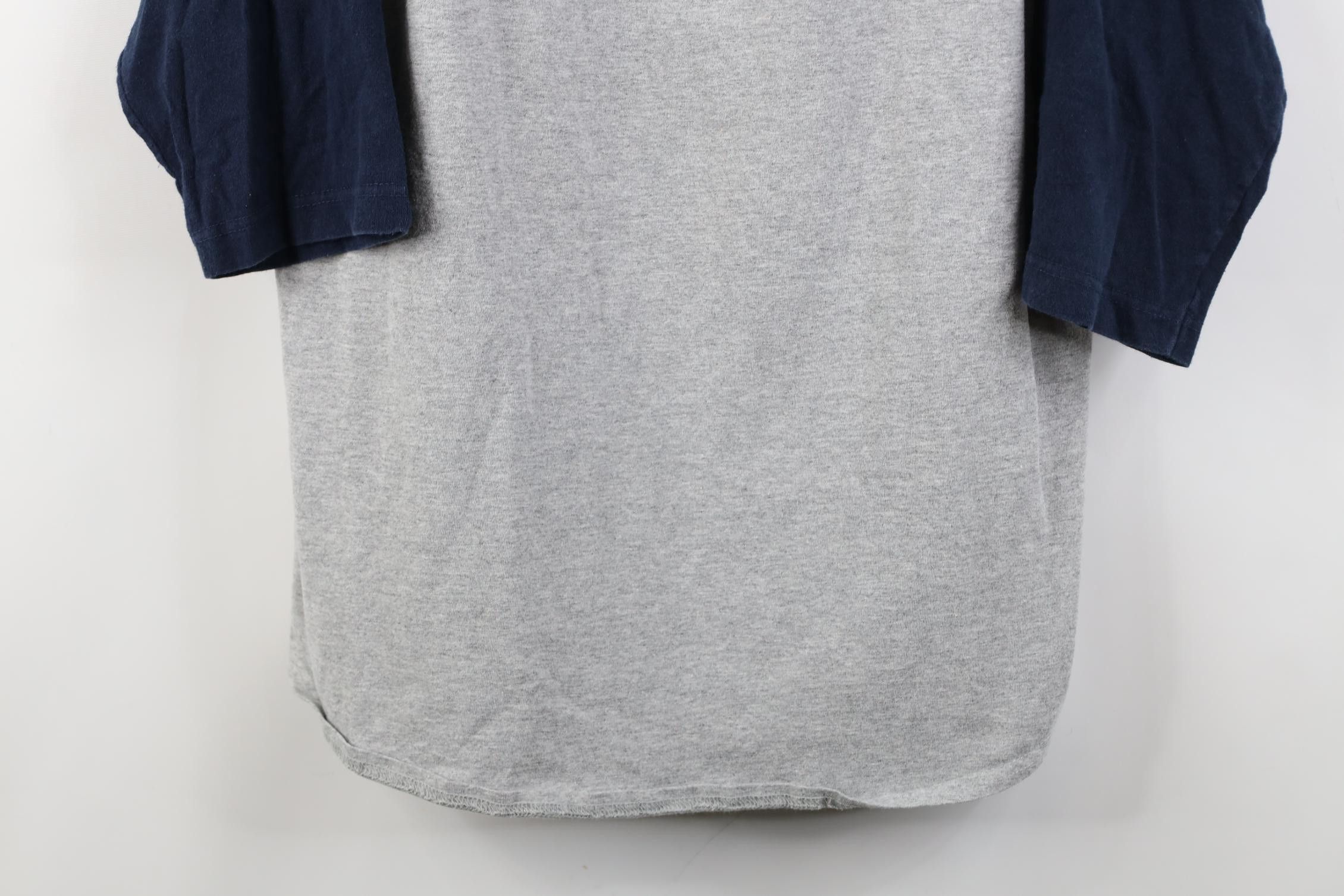 Vintage Vintage Y2K 2004 Toledo Mud Hens Baseball Raglan T-Shirt Size US L / EU 52-54 / 3 - 3 Thumbnail