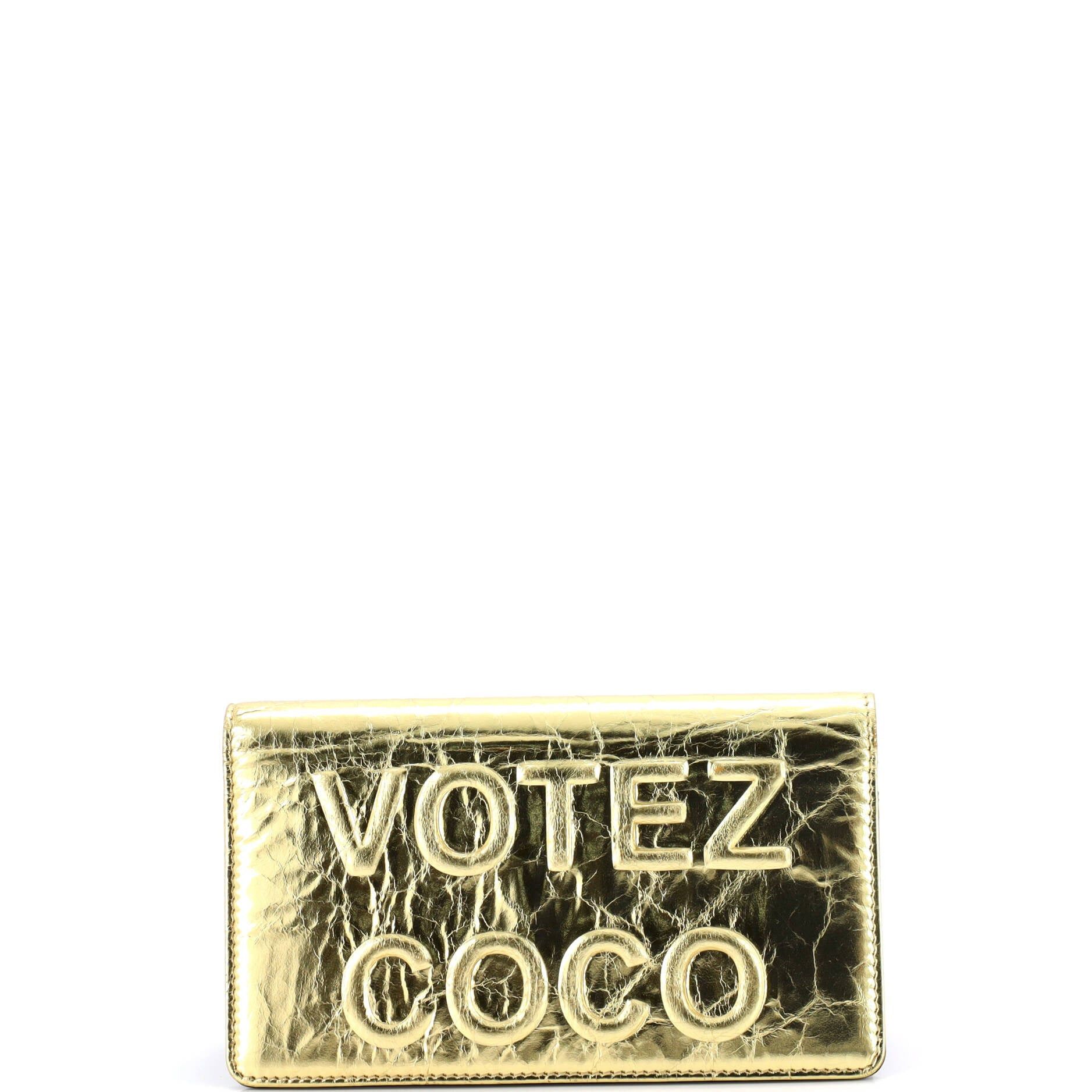 Chanel Votez Coco Bifold Wallet Size ONE SIZE - 1 Thumbnail