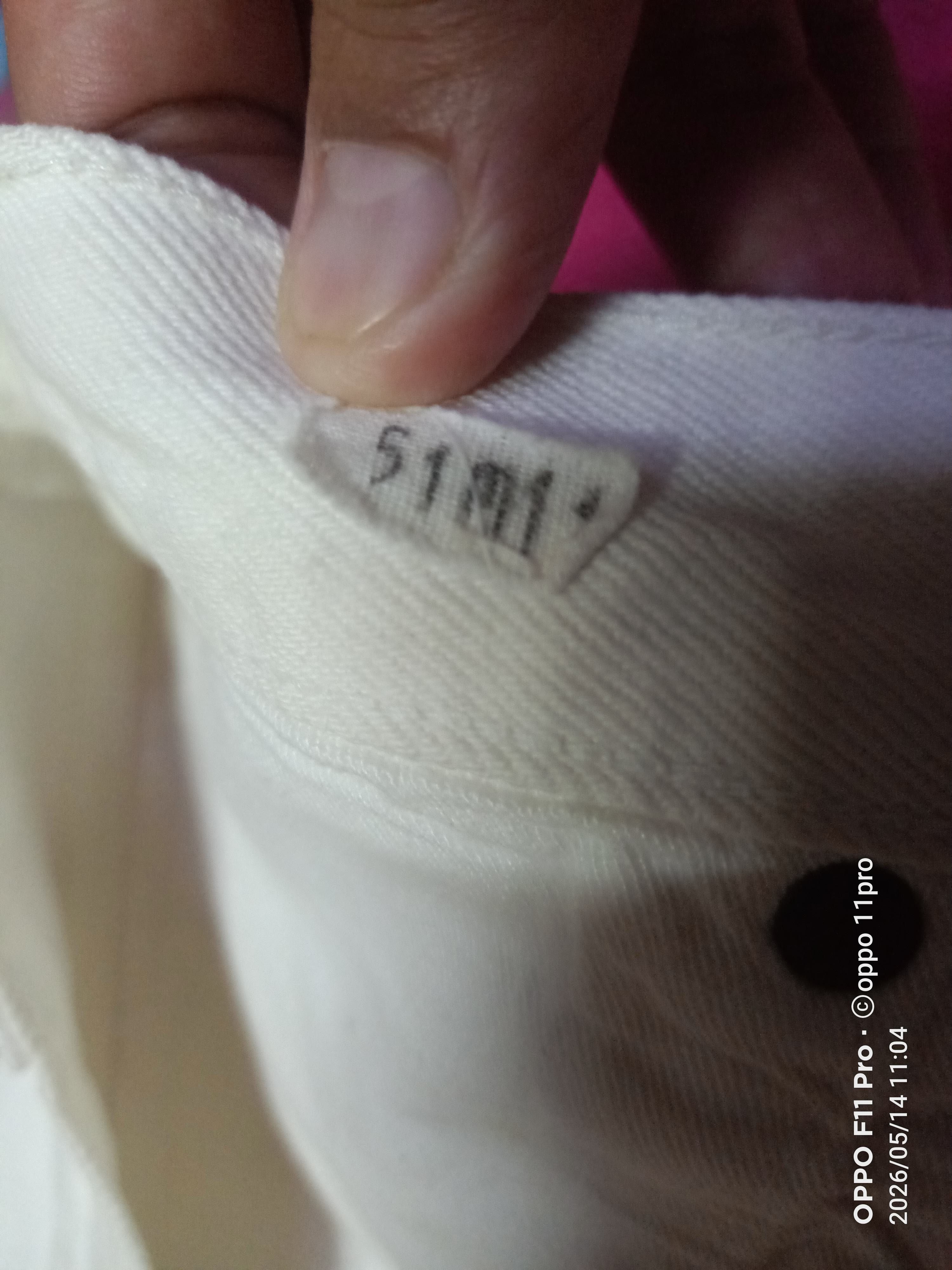 Levi's Vintage Clothing 💥Vintage Levi's 501 White Denim 80s 32x33 💥 Size US 32 / EU 48 - 11 Thumbnail