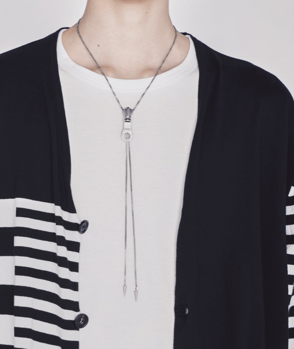 Yohji Yamamoto Yohji Yamamoto ZIPPER SLIDER NECKLACE Size ONE SIZE - 6 Thumbnail