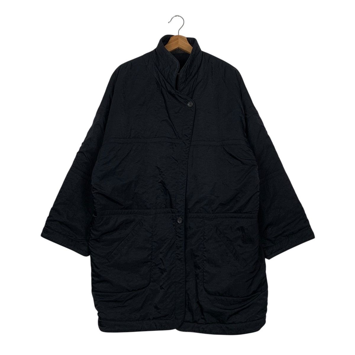 Trunk By Hiroko Koshino Reversible Overcoat