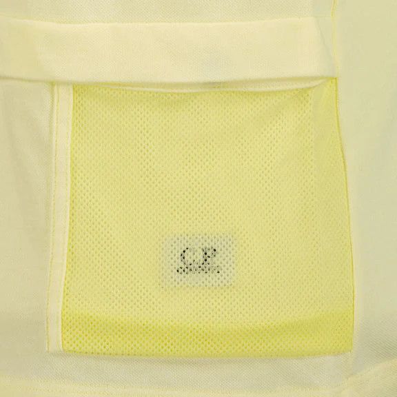 C.P. Company o1y1224 Logo Polo Shirt in Yellow Size US XS / EU 42 / 0 - 2 Thumbnail
