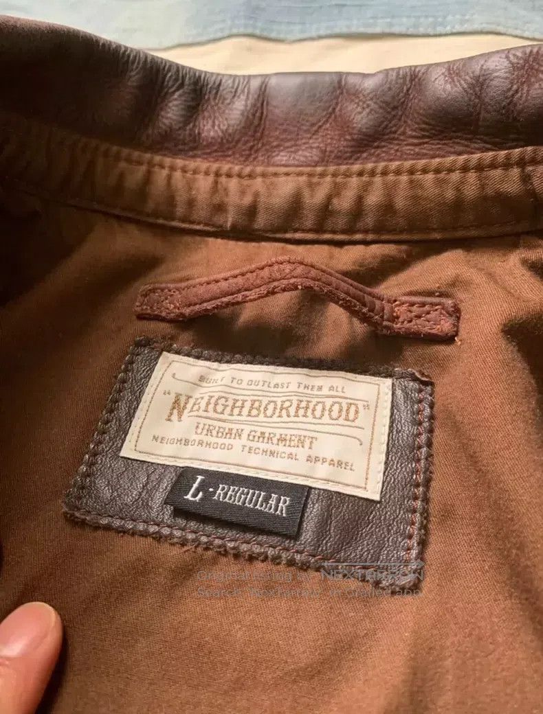Neighborhood Neighborhood Leather jacket Size US L / EU 52-54 / 3 - 4 Thumbnail