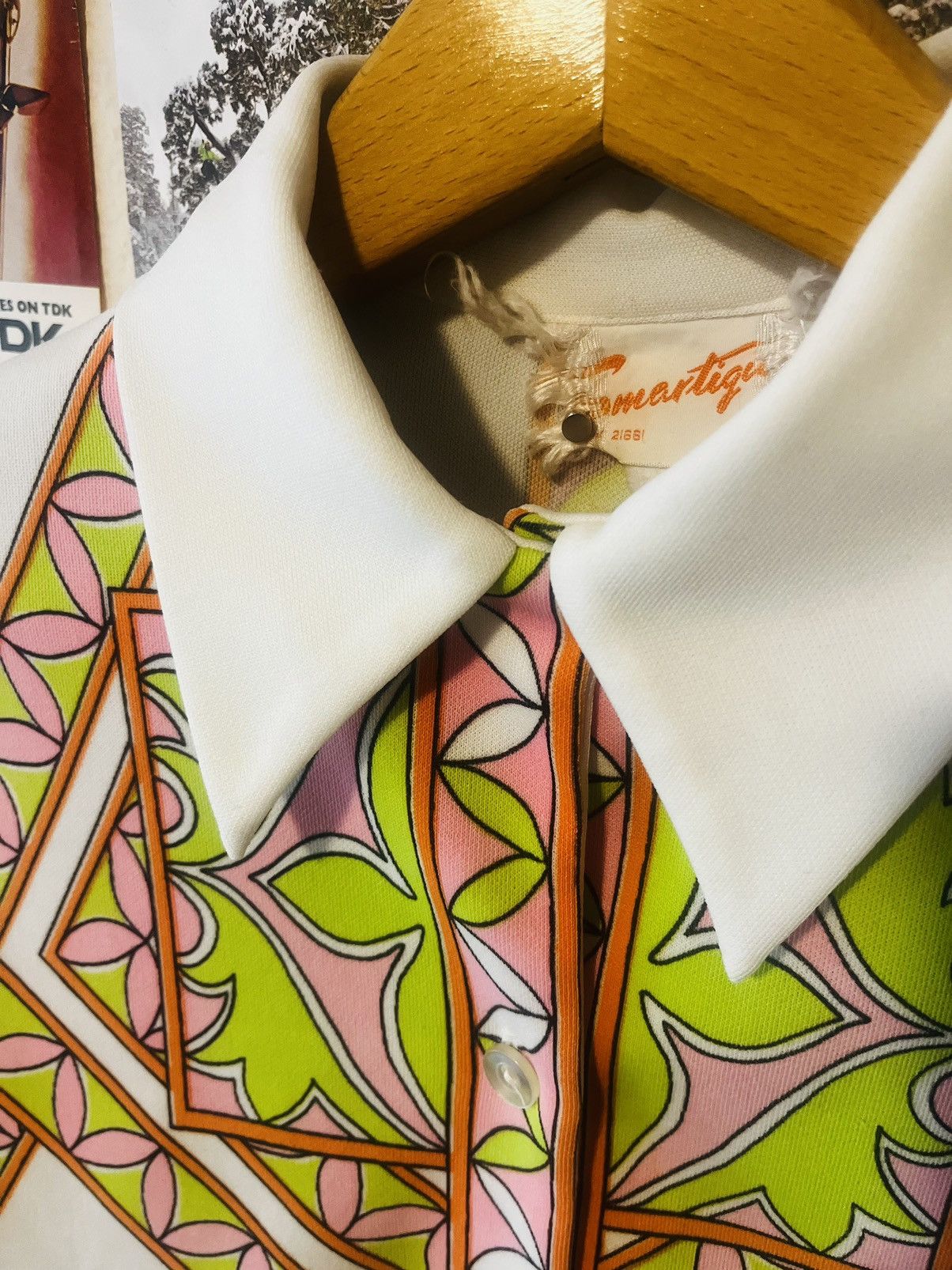 Vintage Smartique 1970’s button down blouse Size M / US 6-8 / IT 42-44 - 2 Thumbnail