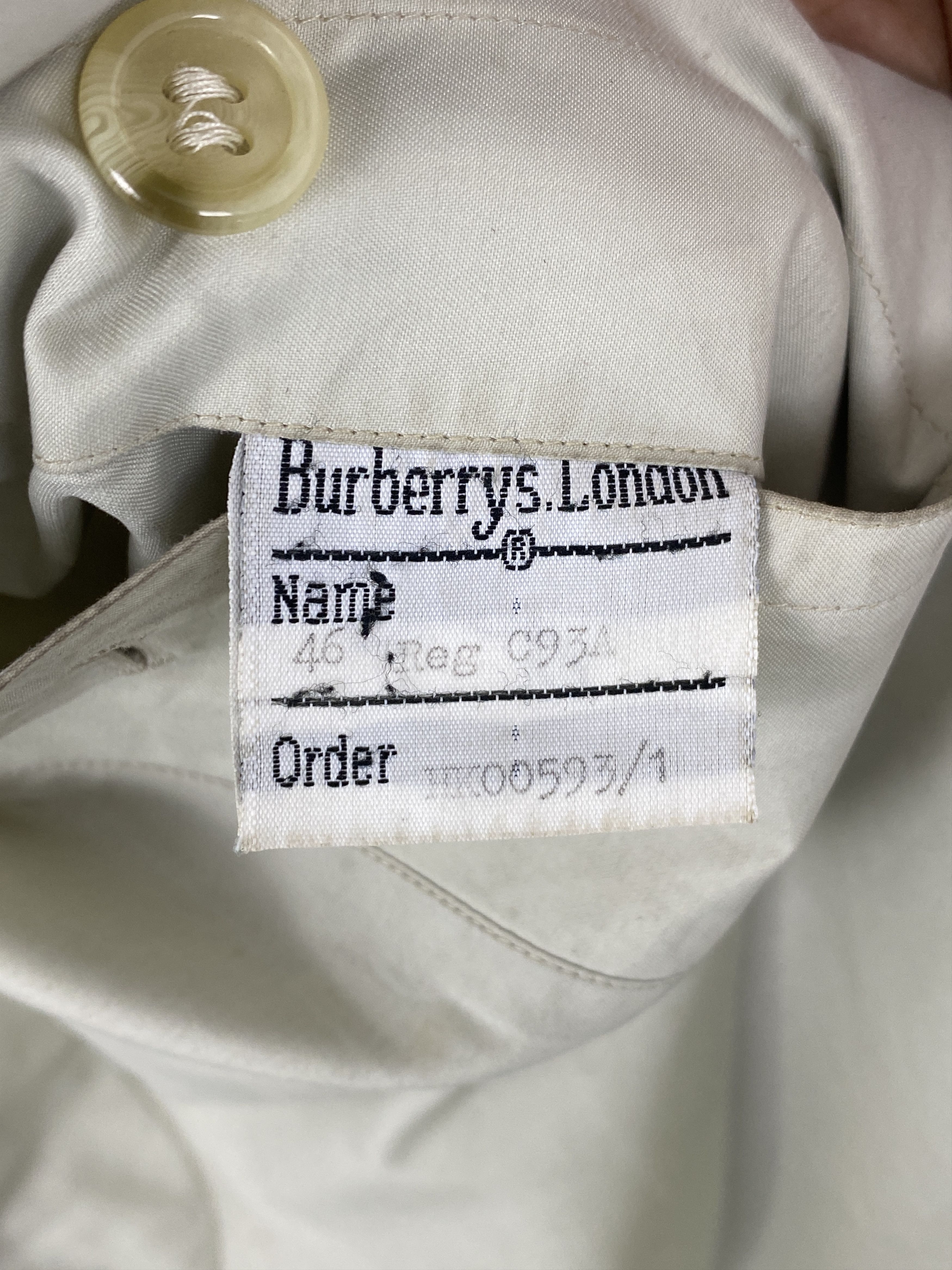 Burberry Vintage Burberrys London Trench Coat J1949 Size US XL / EU 56 / 4 - 6 Thumbnail
