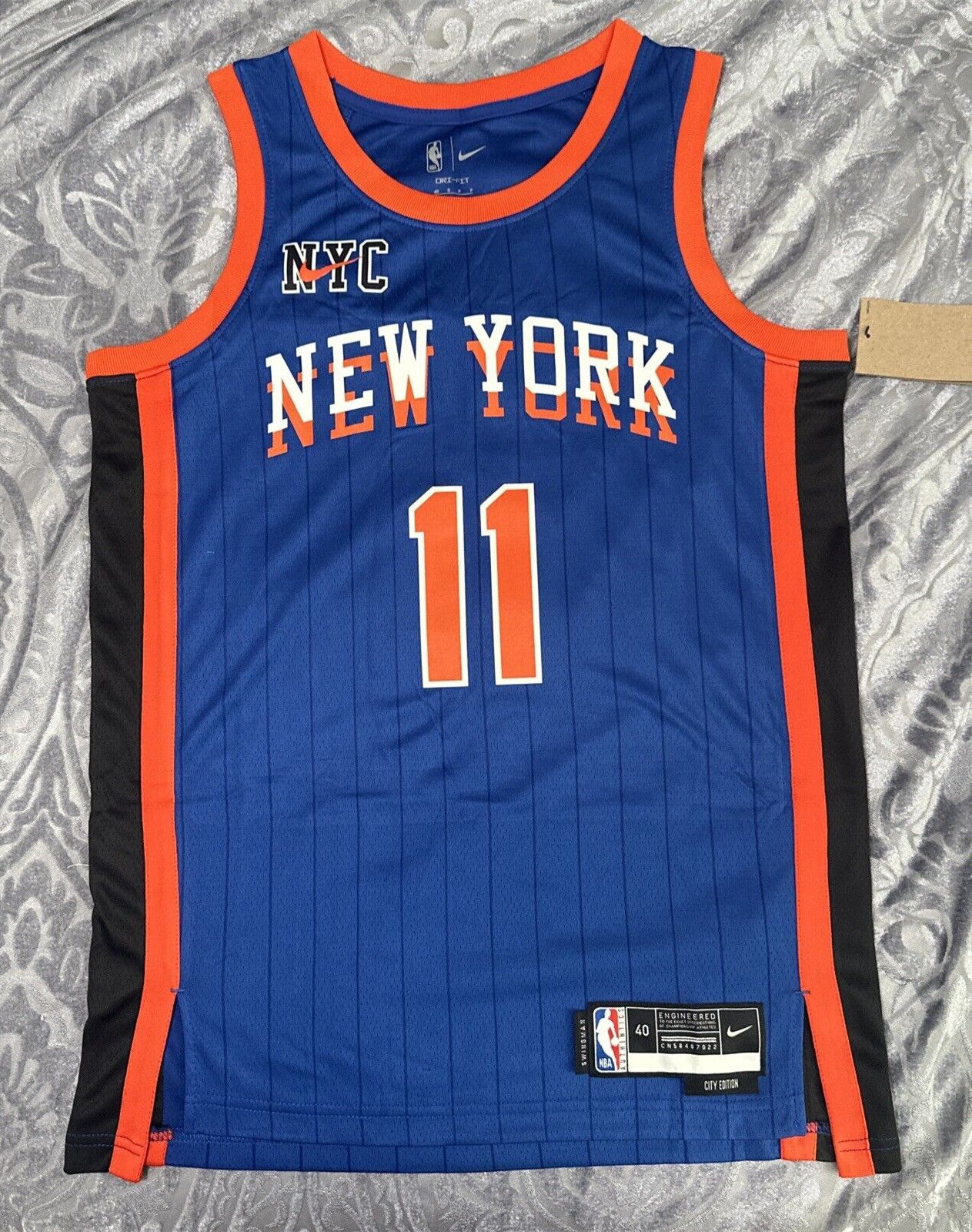 Knicks Camiseta Karl Anthony Towns City Edition Newborn Knicks