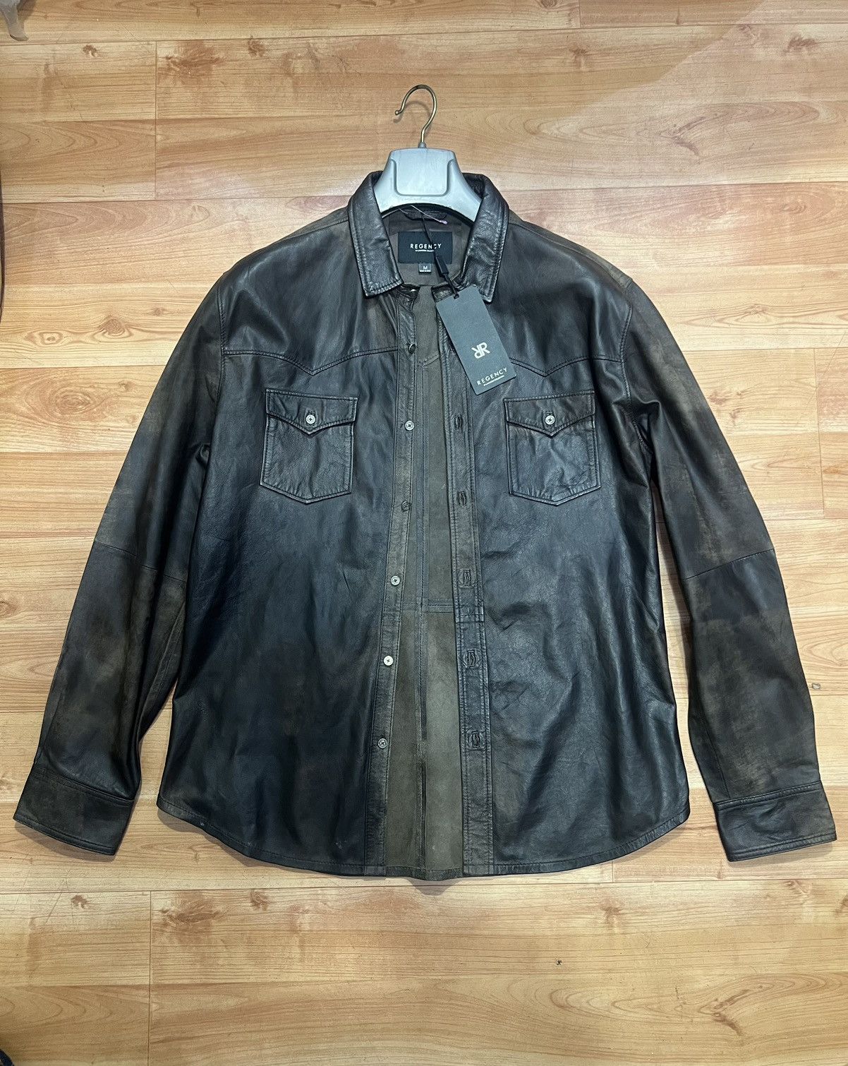 LAMARQUE LAMARQUE Leather Shirt Size US M / EU 48-50 / 2 - 1 Thumbnail