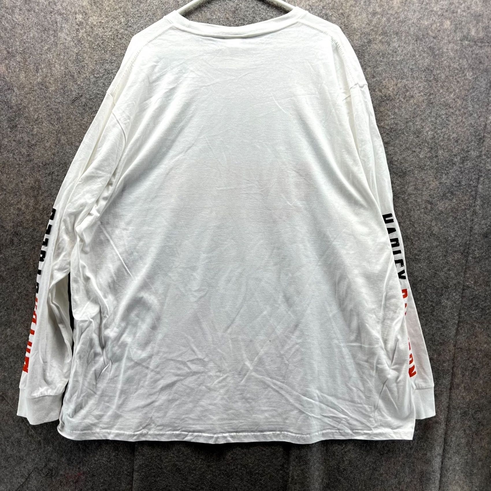 Harley Davidson Harley-Davidson Shirt Men 4XL White Red Motorcycle Biker Long Sleeve 2017 NEW Size US XXL / EU 58 / 5 - 2 Thumbnail