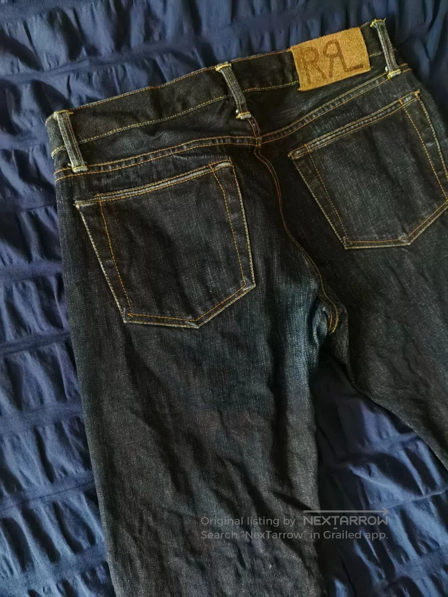 RRL Ralph Lauren RRL Ralph Lauren Vintage Raw Denim Jeans. Size US 32 / EU 48 - 5 Thumbnail